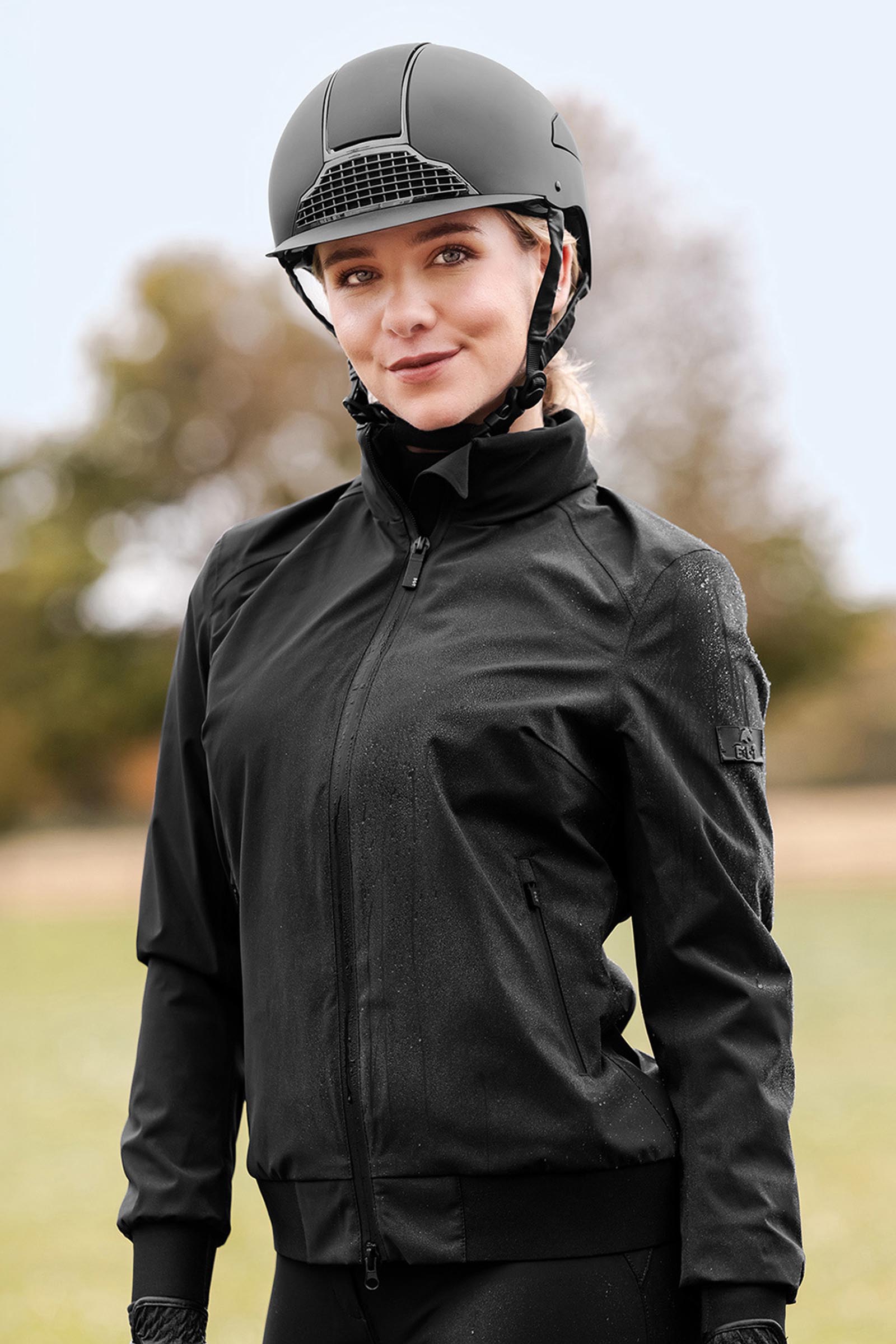 SWING H24 Chrome casco de equitaci&oacute;n