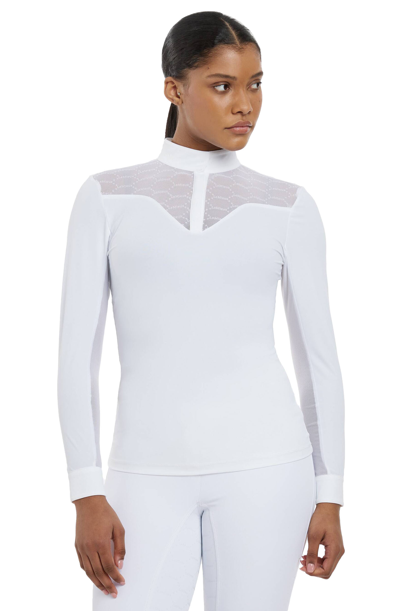 LeMieux Emily camisa de concurso de manga larga