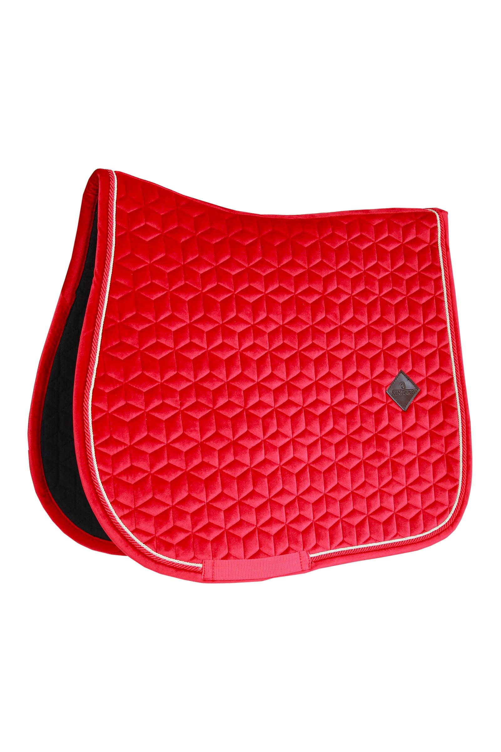 Red Kentucky Horsewear Velvet Mantilla de Salto 