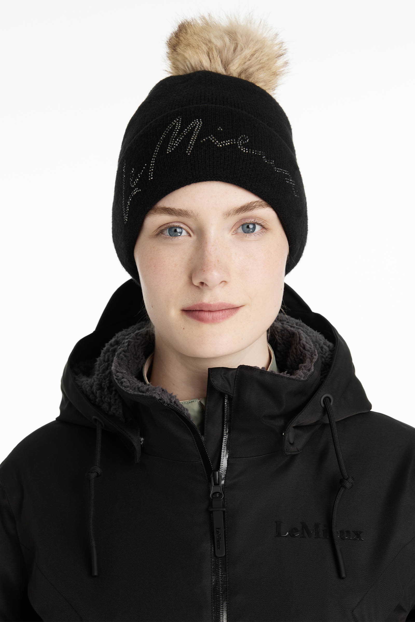 LeMieux gorro Sparkle con detalles brillantes