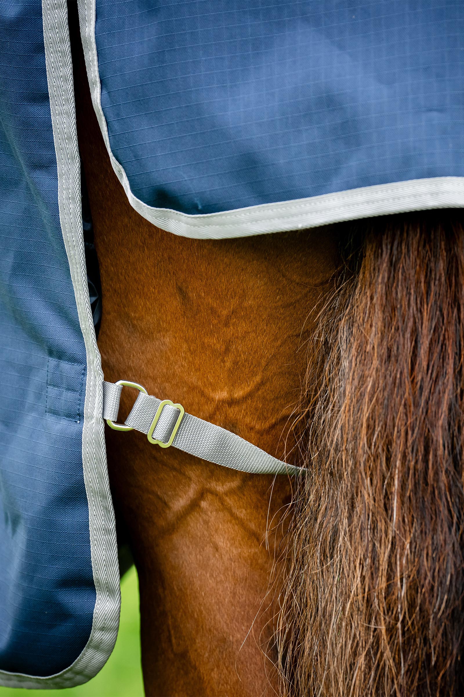 Horseware Amigo Ripstop 900D Plus manta de exterior con cuello desmontable, 100 g