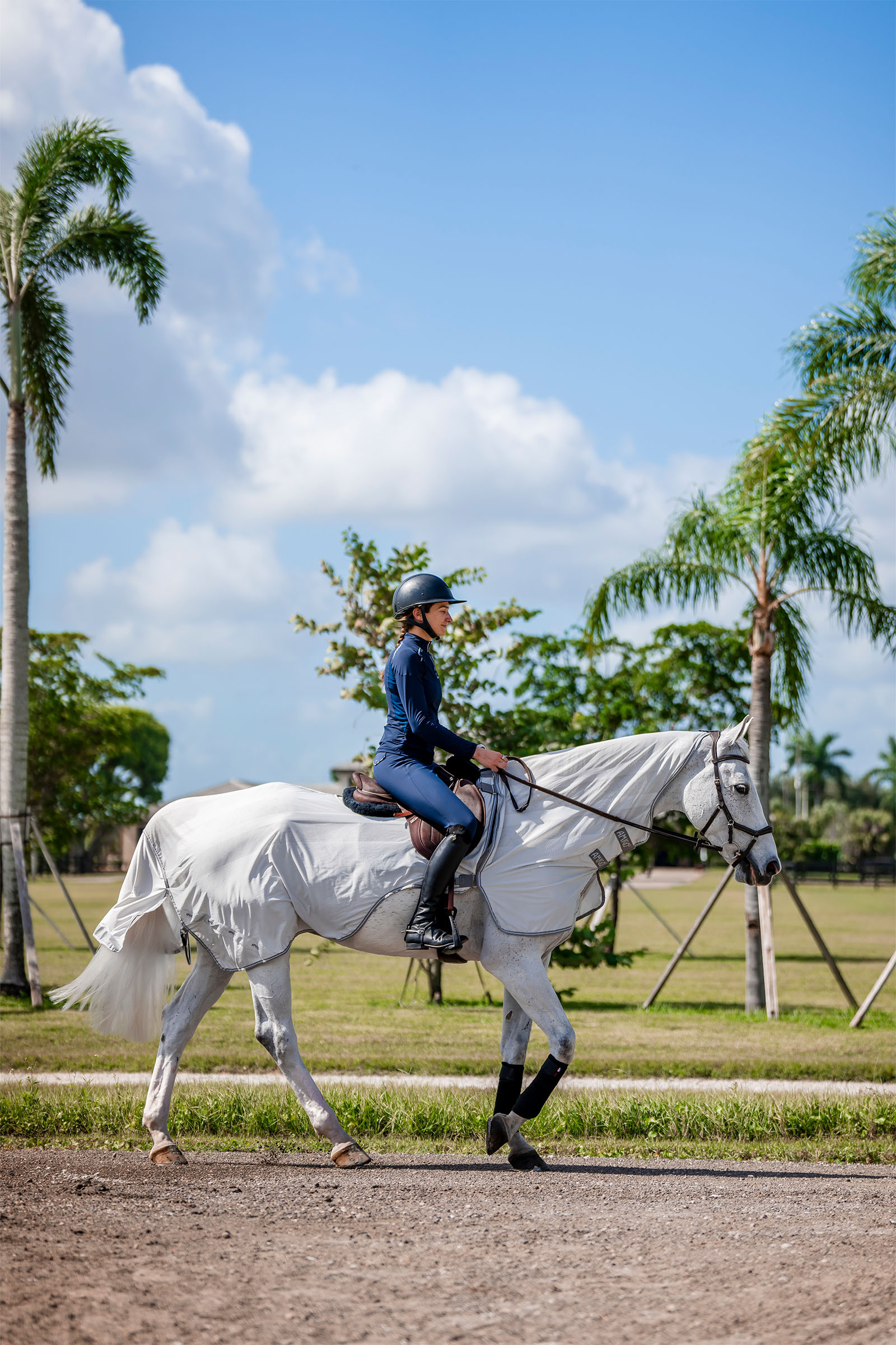 Horseware Amigo Flyrider manta ri&ntilde;onera, 0 g