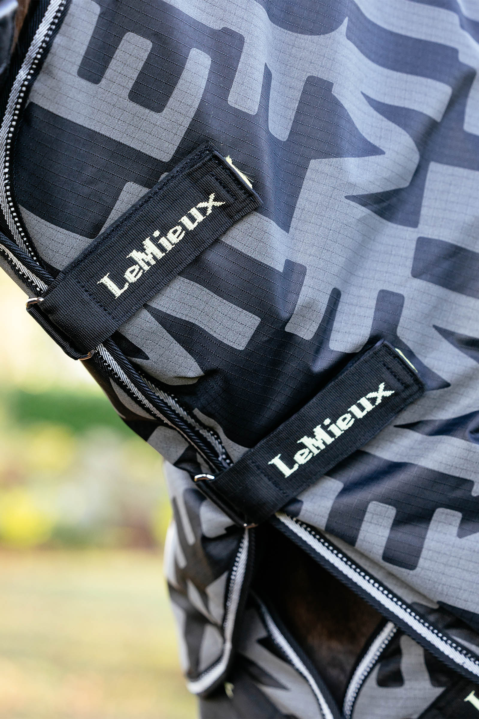 LeMieux Arika Reflective Turnout Rug With Detachable Neck, 100 g