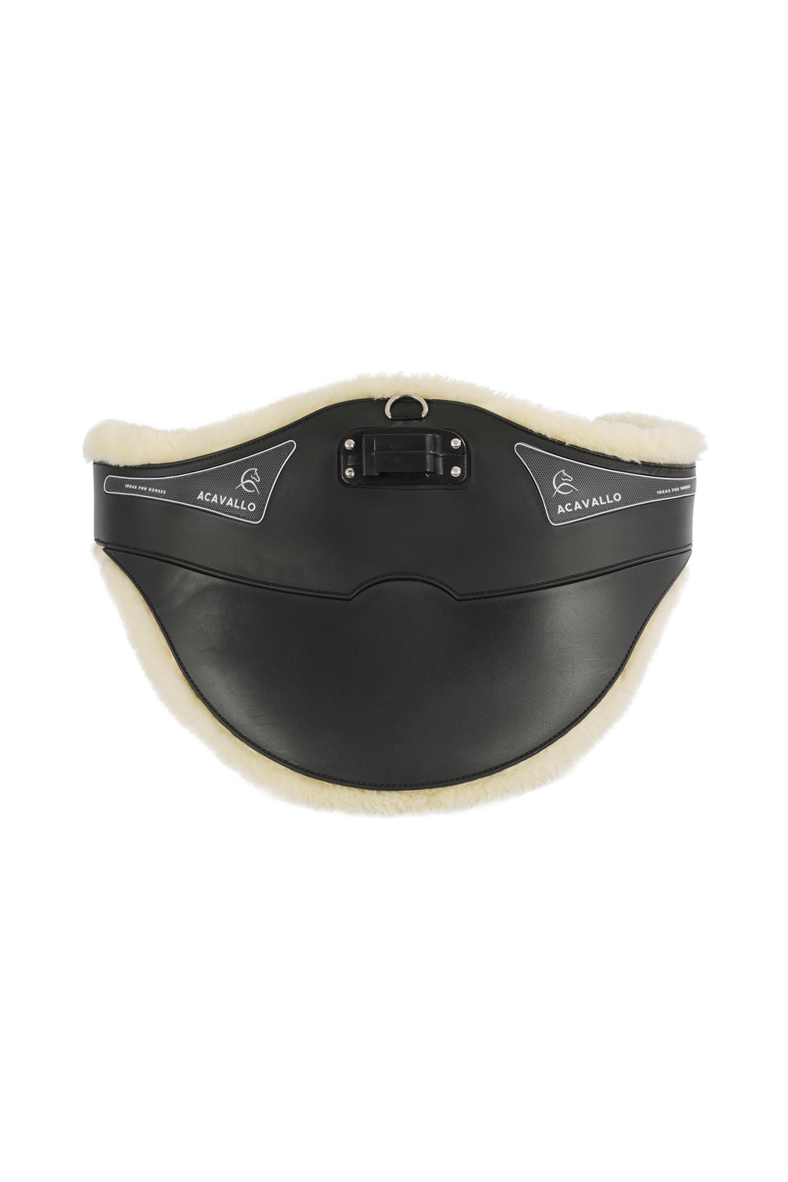 Acavallo cincha con protector Classic Gel con piel sint&eacute;tica  