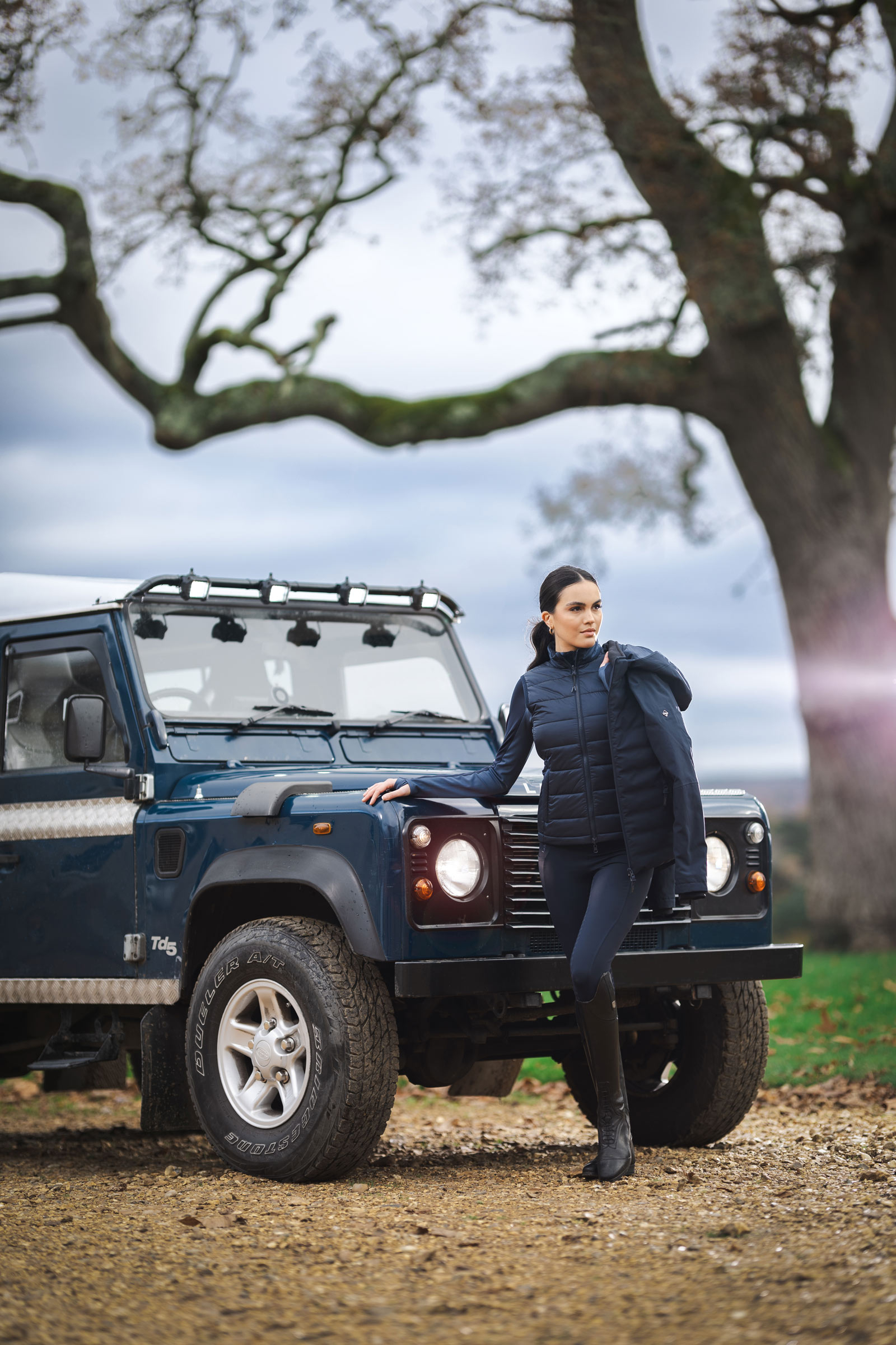 LeMieux Brooke chaqueta híbrida impermeable para mujer