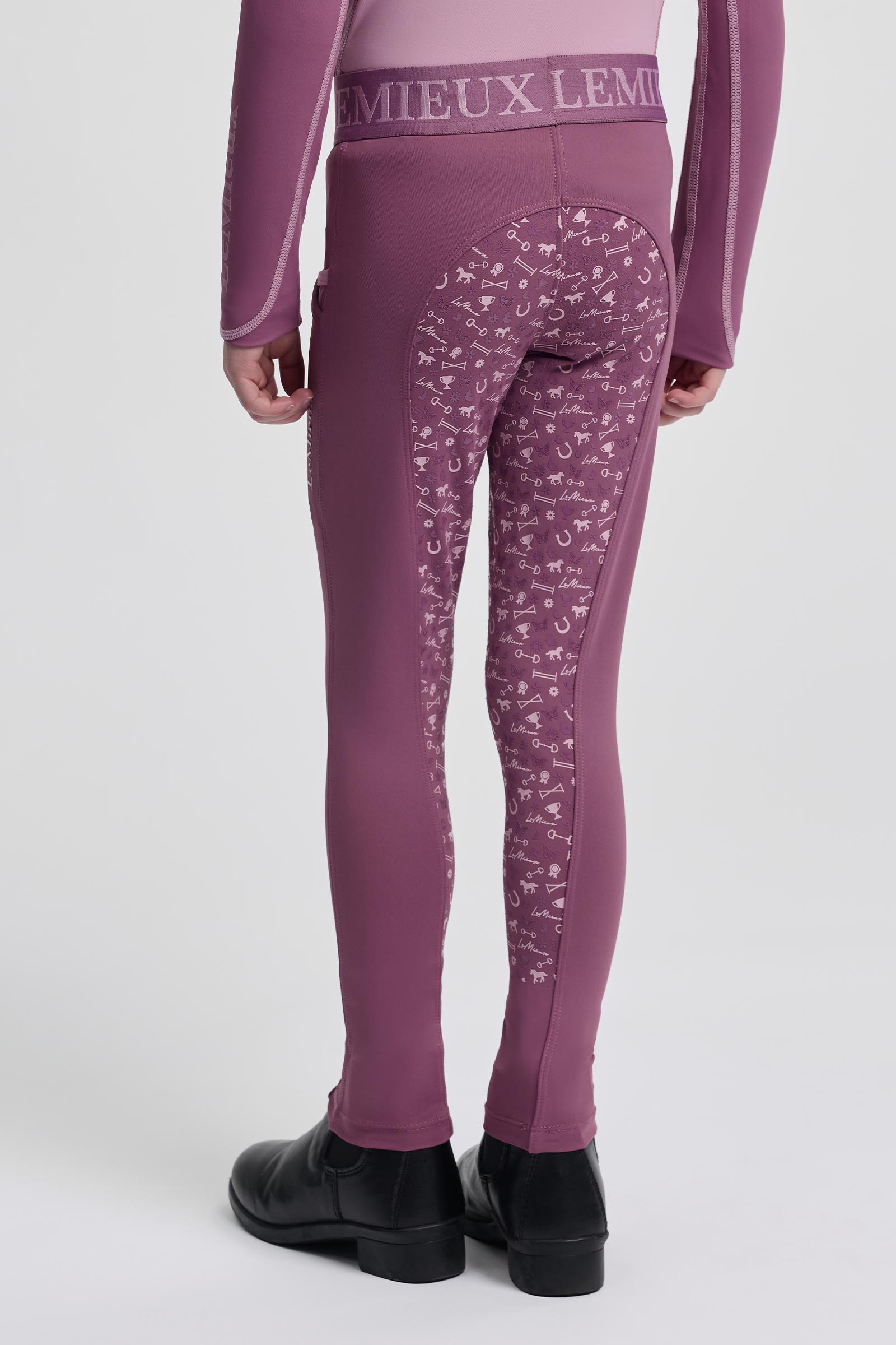Mallow LeMieux mini pantalones de equitaci&oacute;n pull on para ni&ntilde;os