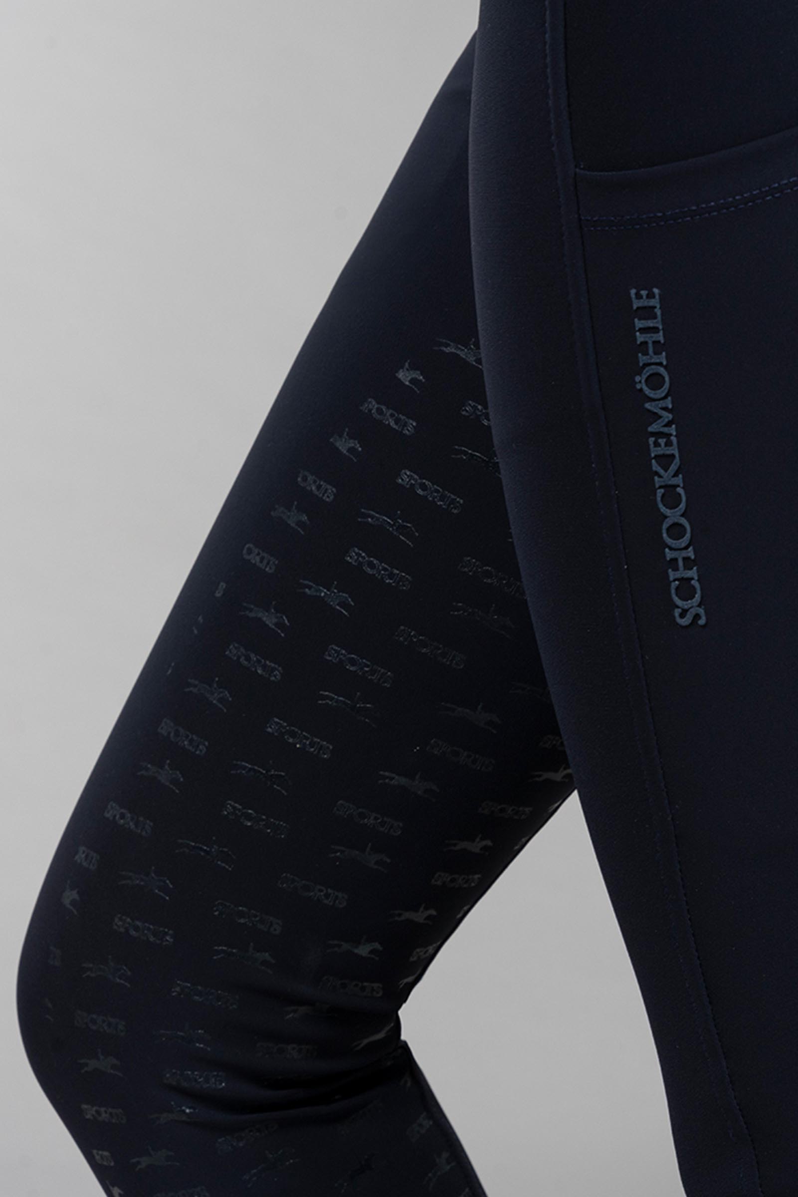 Schockem&ouml;hle Sports Carola pantalones de equitaci&oacute;n full grip para mujer