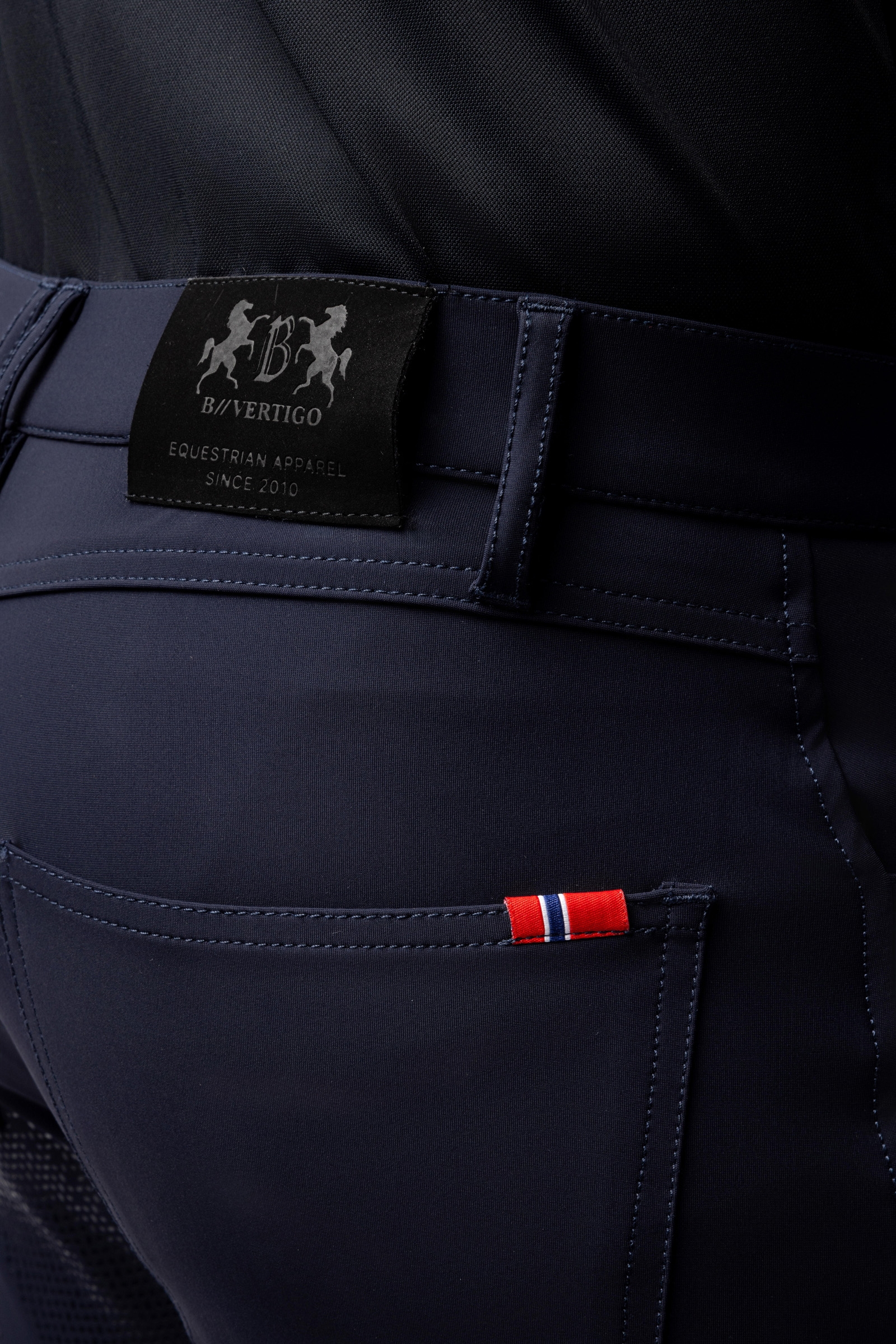 Pantalones de Montar Funcionales con Asiento Completo para Hombre B Vertigo Ethan