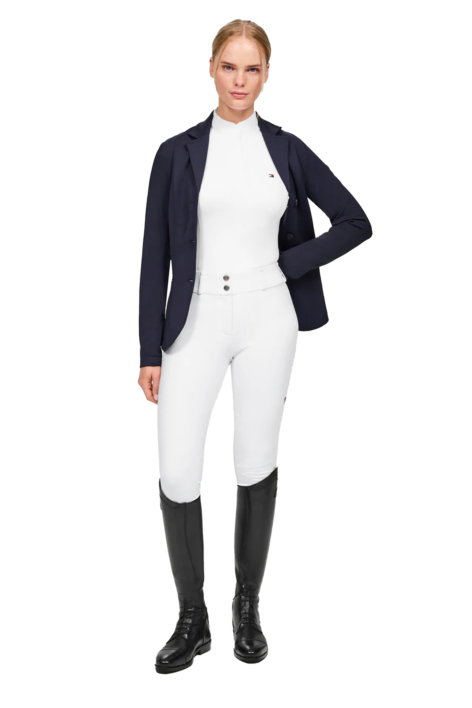 Tommy Hilfiger Equestrian Avon camisa de concurso de manga larga