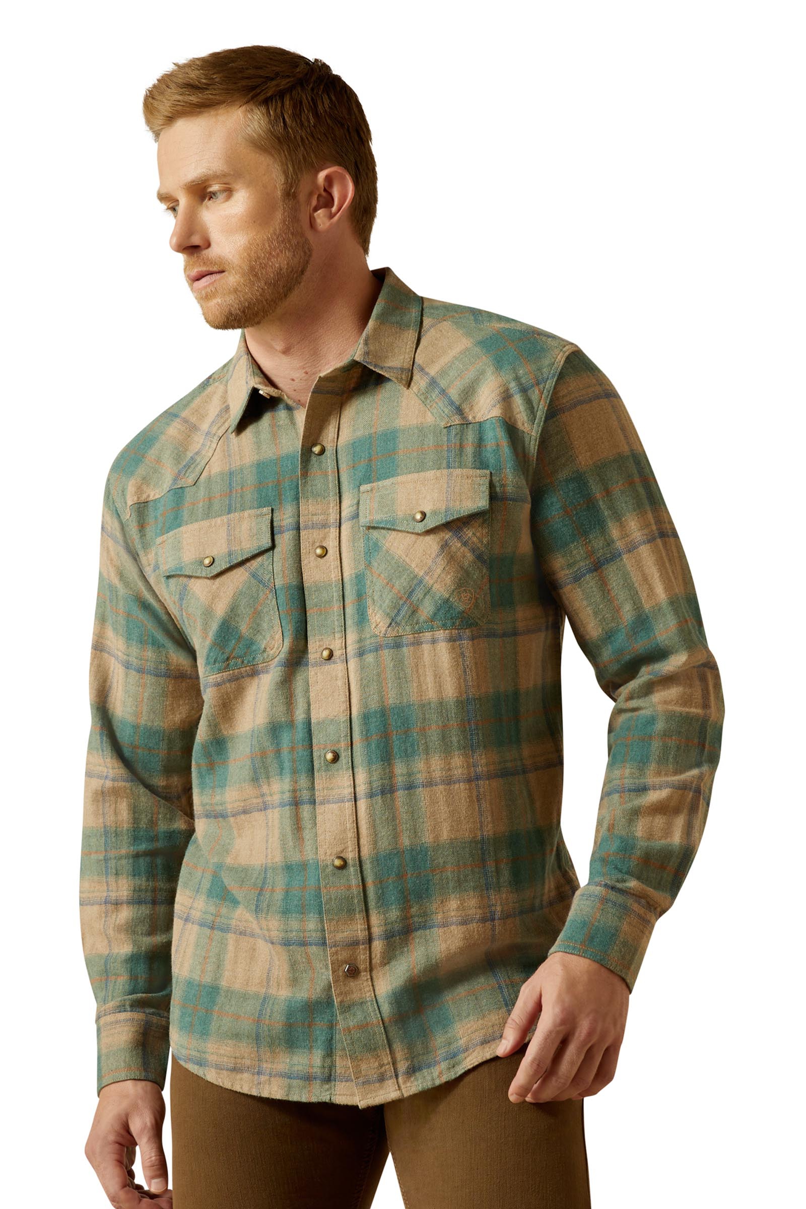 Ariat Huxlee Retro Fit Camisa para hombre