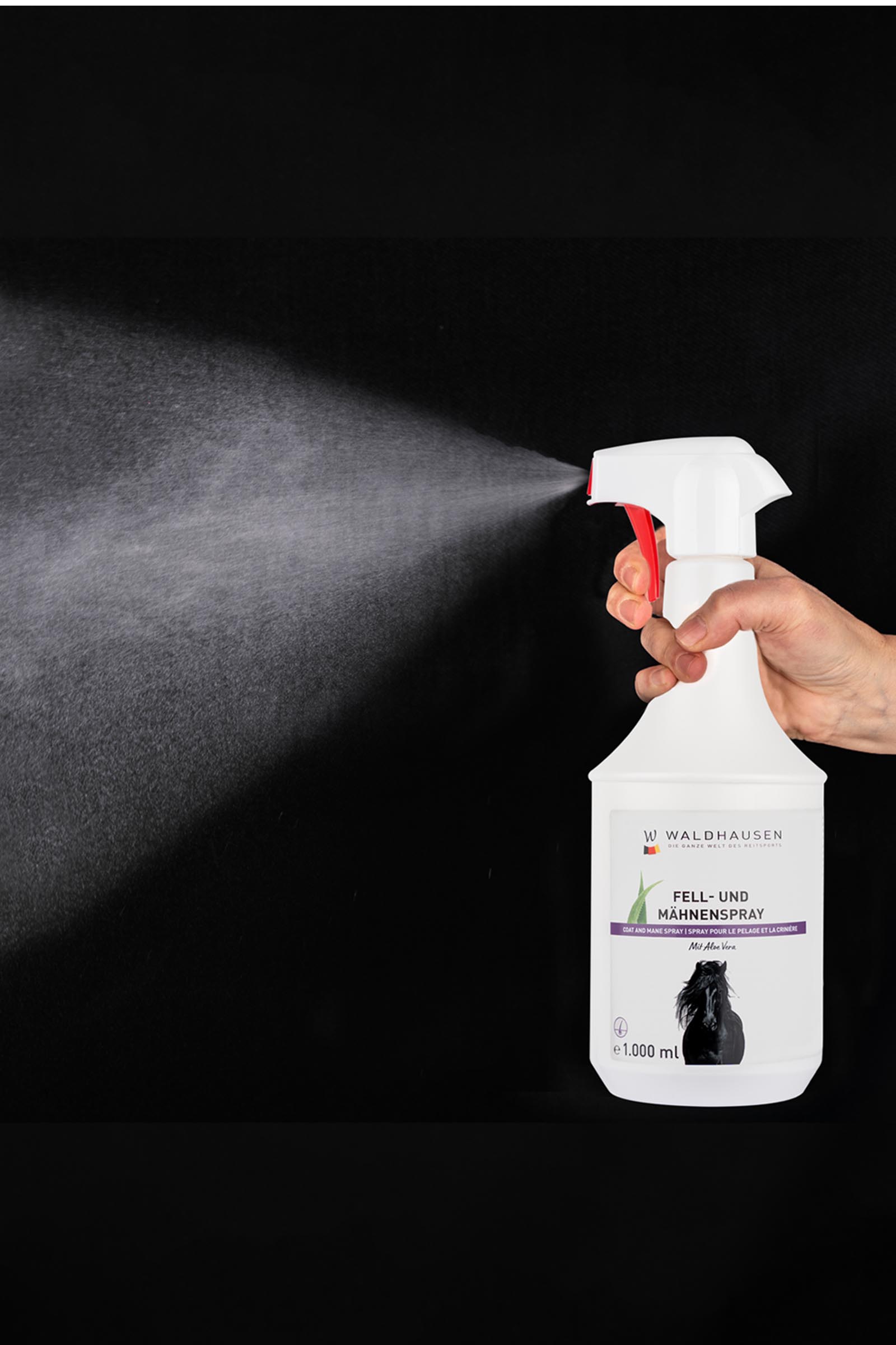 Waldhausen Spray cuidado melena y cola, aloe vera, 1 l