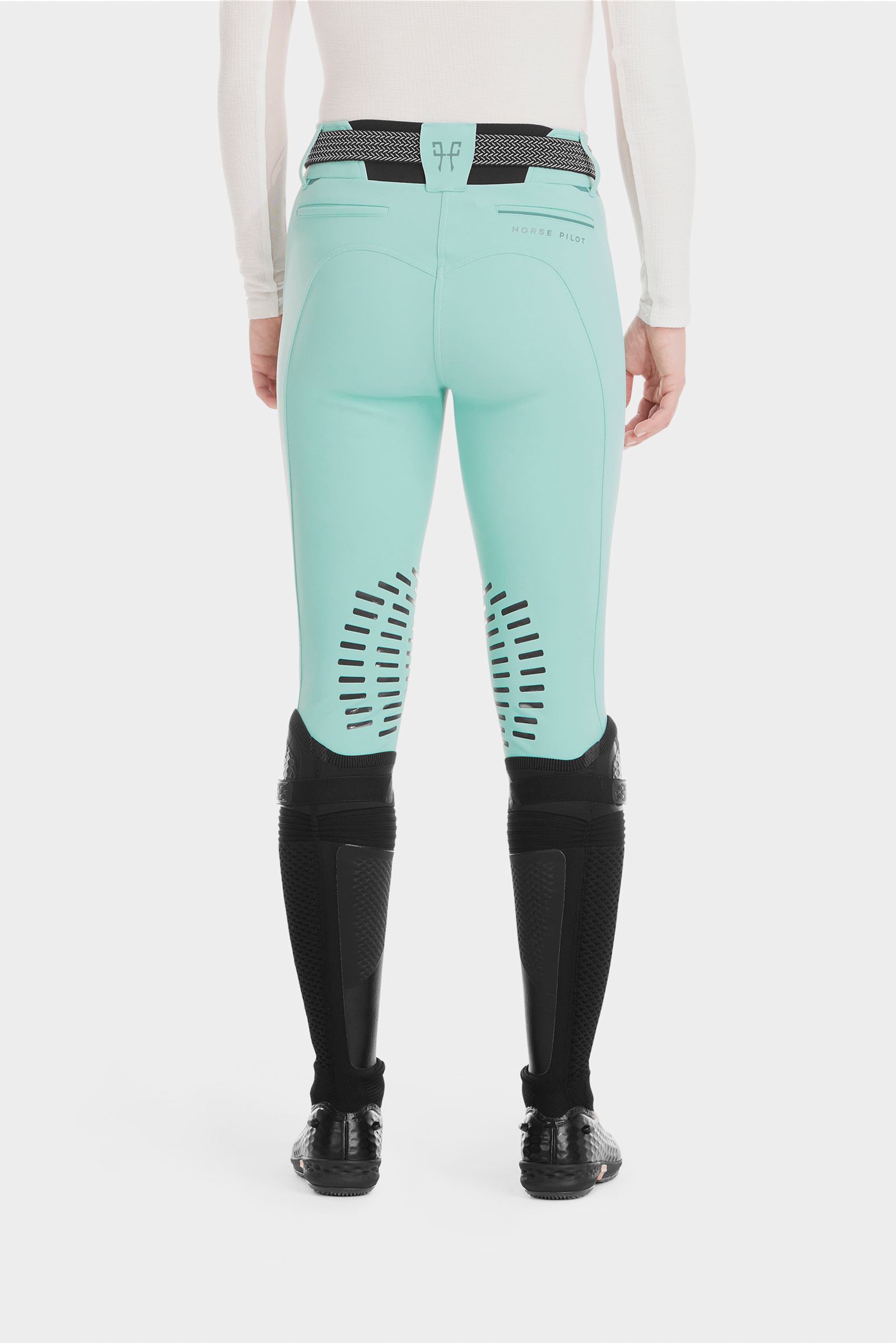 Sea-Green Horse Pilot X-Design pantalones de montar para mujer