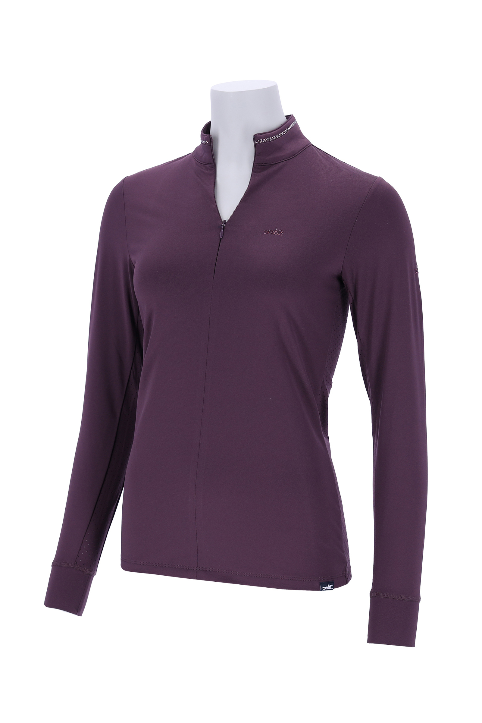 Deep Mauve Schockem&ouml;hle Sports SP Peppa Style Camiseta de Entrenamiento Invierno para Mujer
