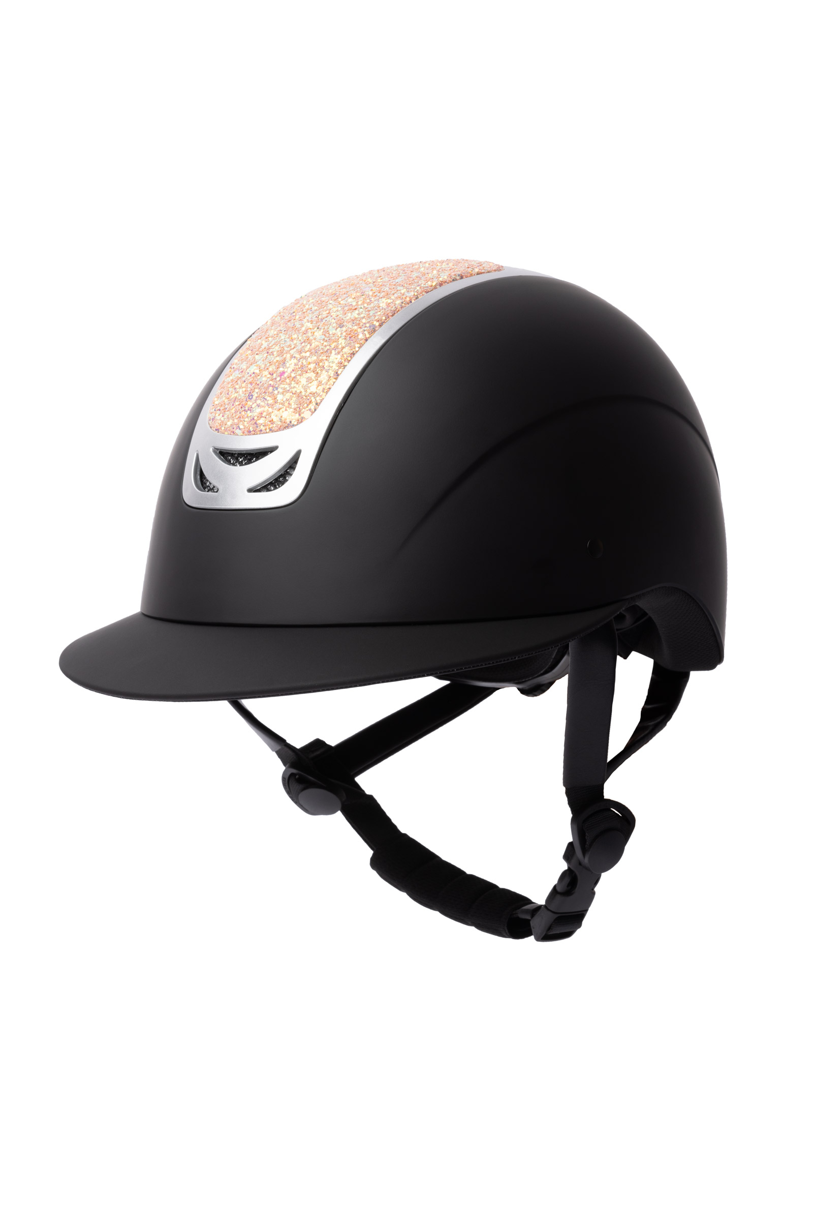 Horze Arix II Casco de equitaci&oacute;n con adorno de cristal