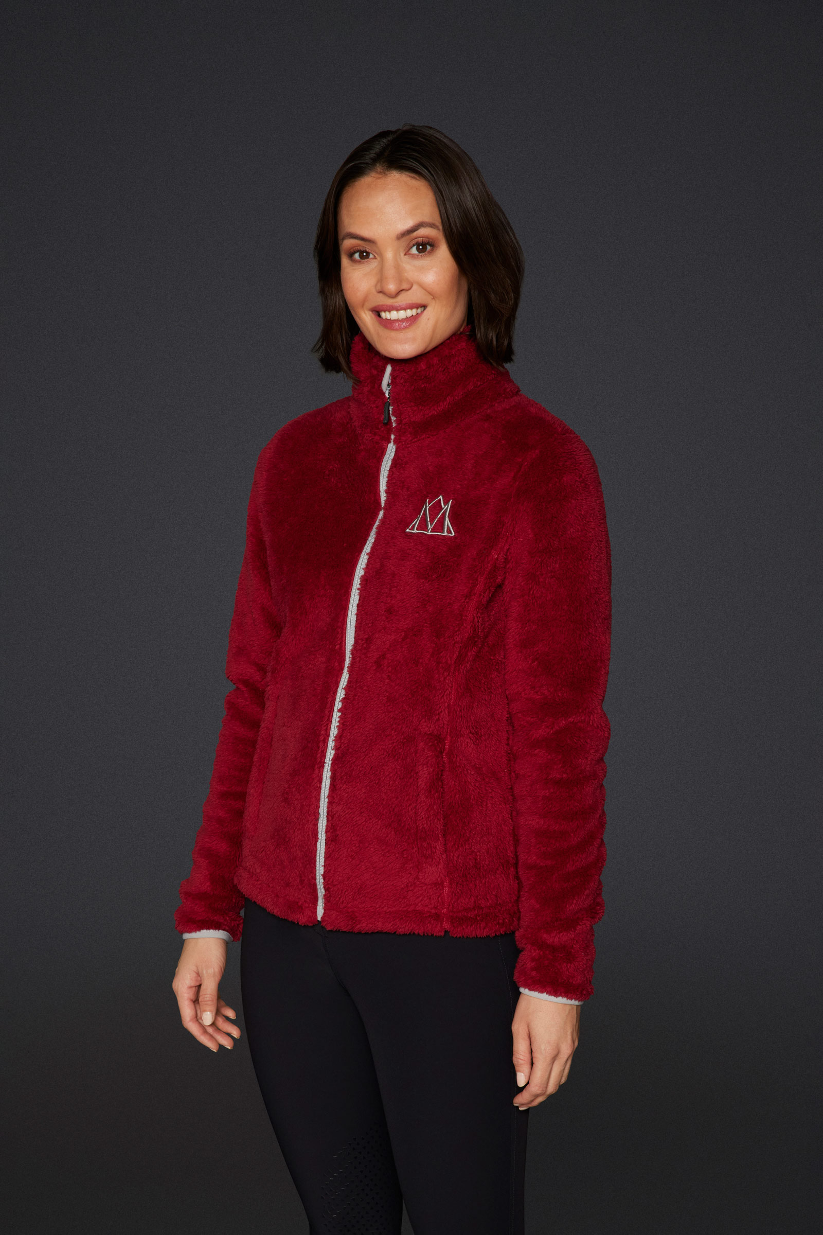 Chaqueta polar Mountain Horse Fuzzy para mujer