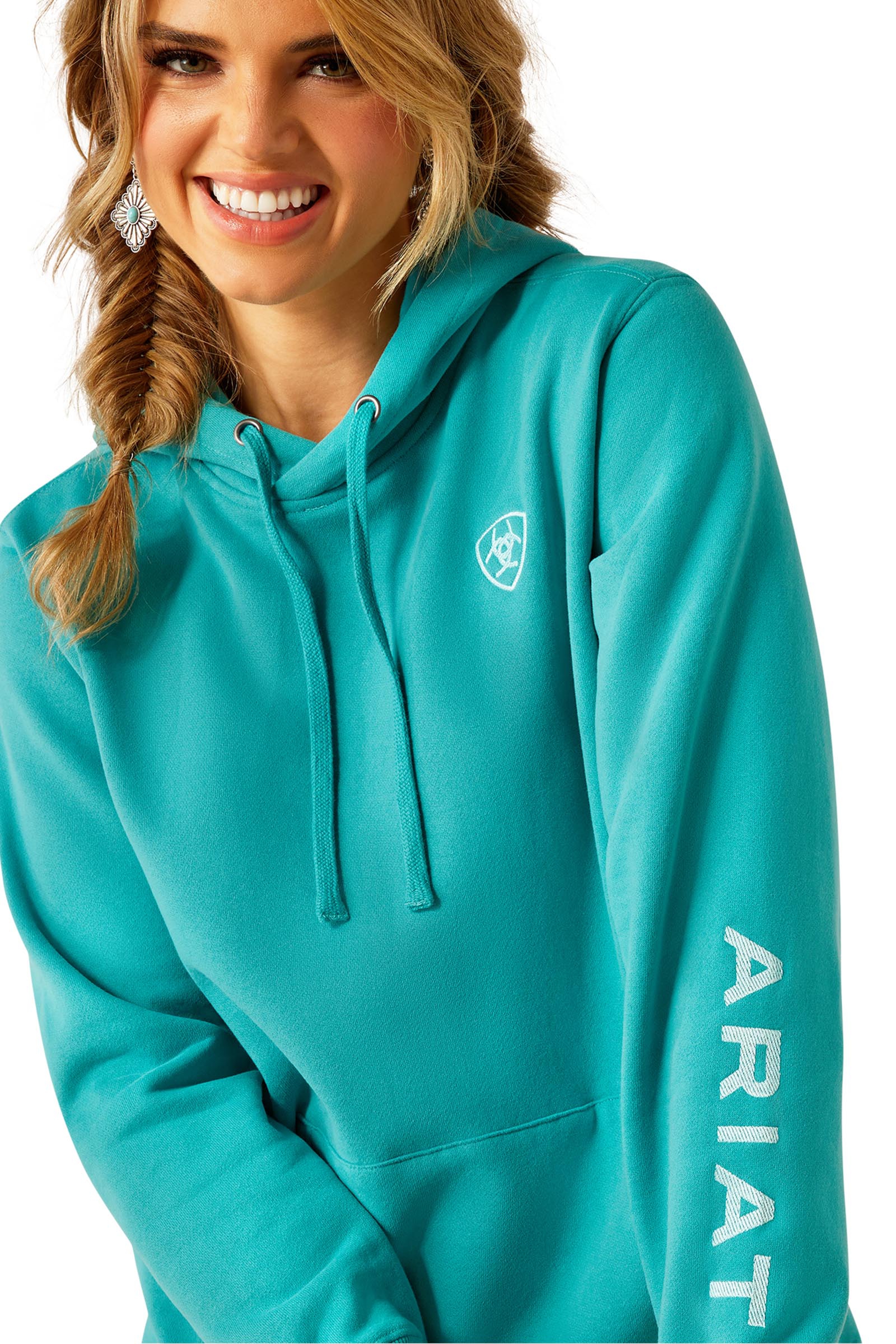 Ariat Logo 2.0 sudadera con capucha para mujer