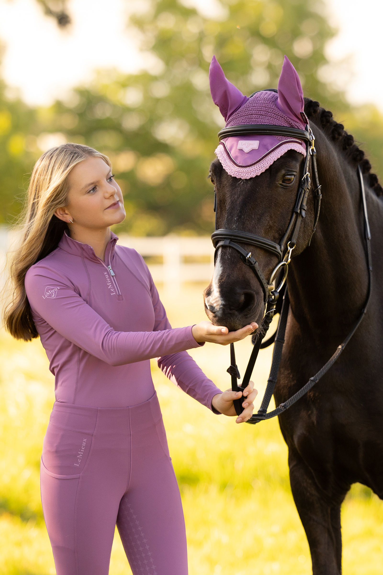 LeMieux Young Rider Classique capa base infantil