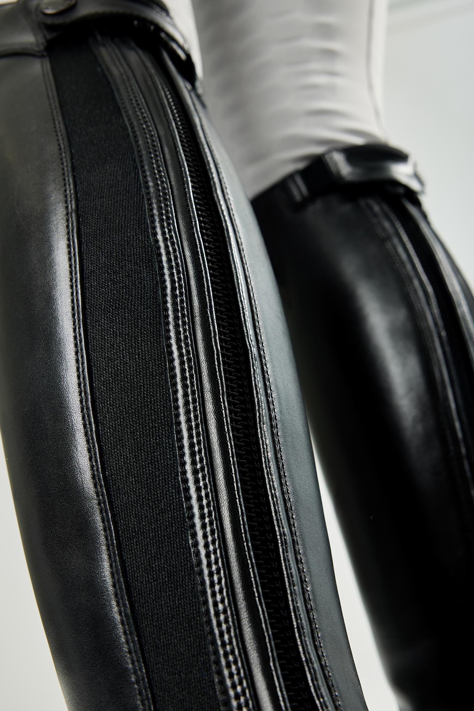 LeMieux botas de equitación con cordones, caña de altura regular