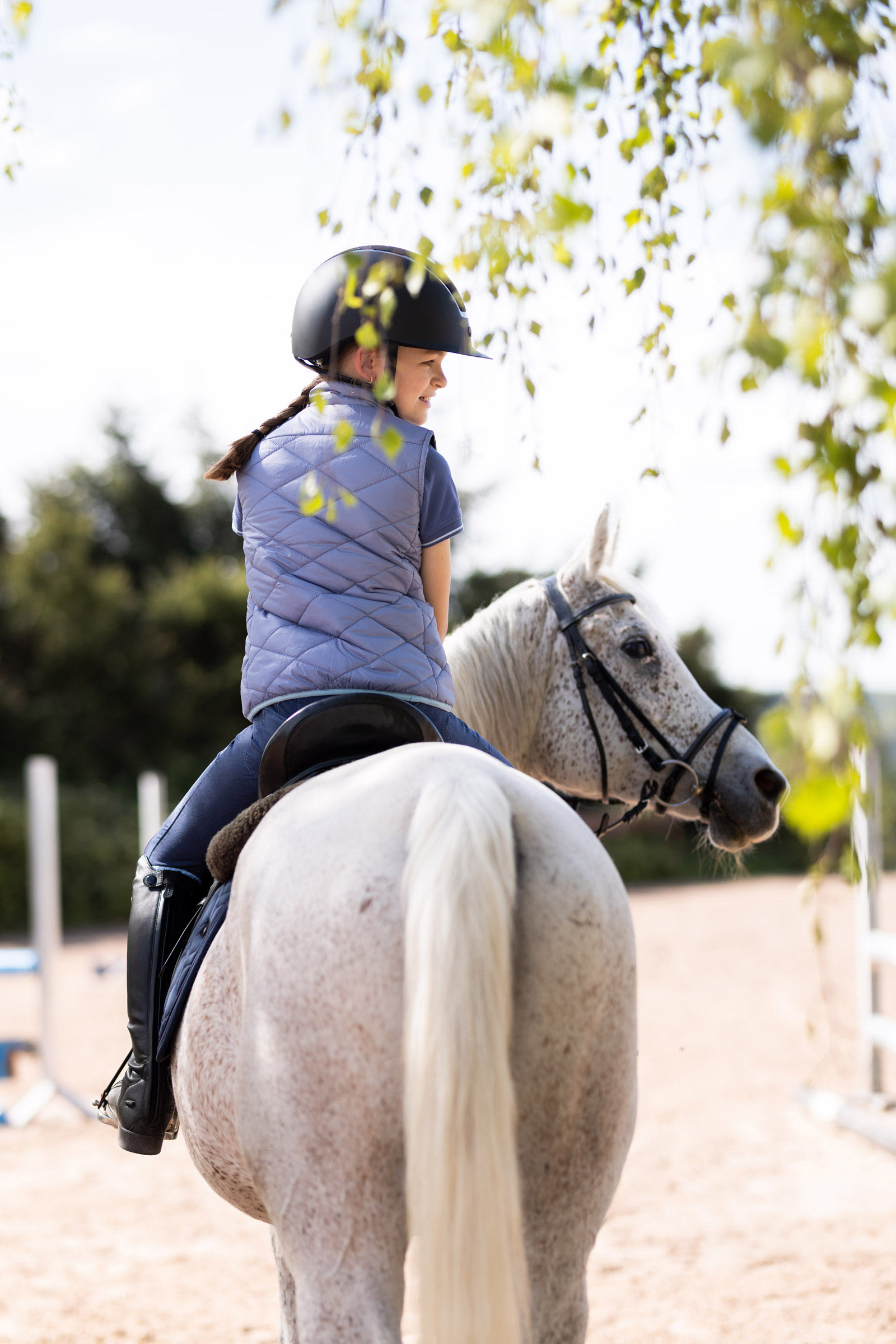 Chaleco de Equitación para Niños Horze Selina