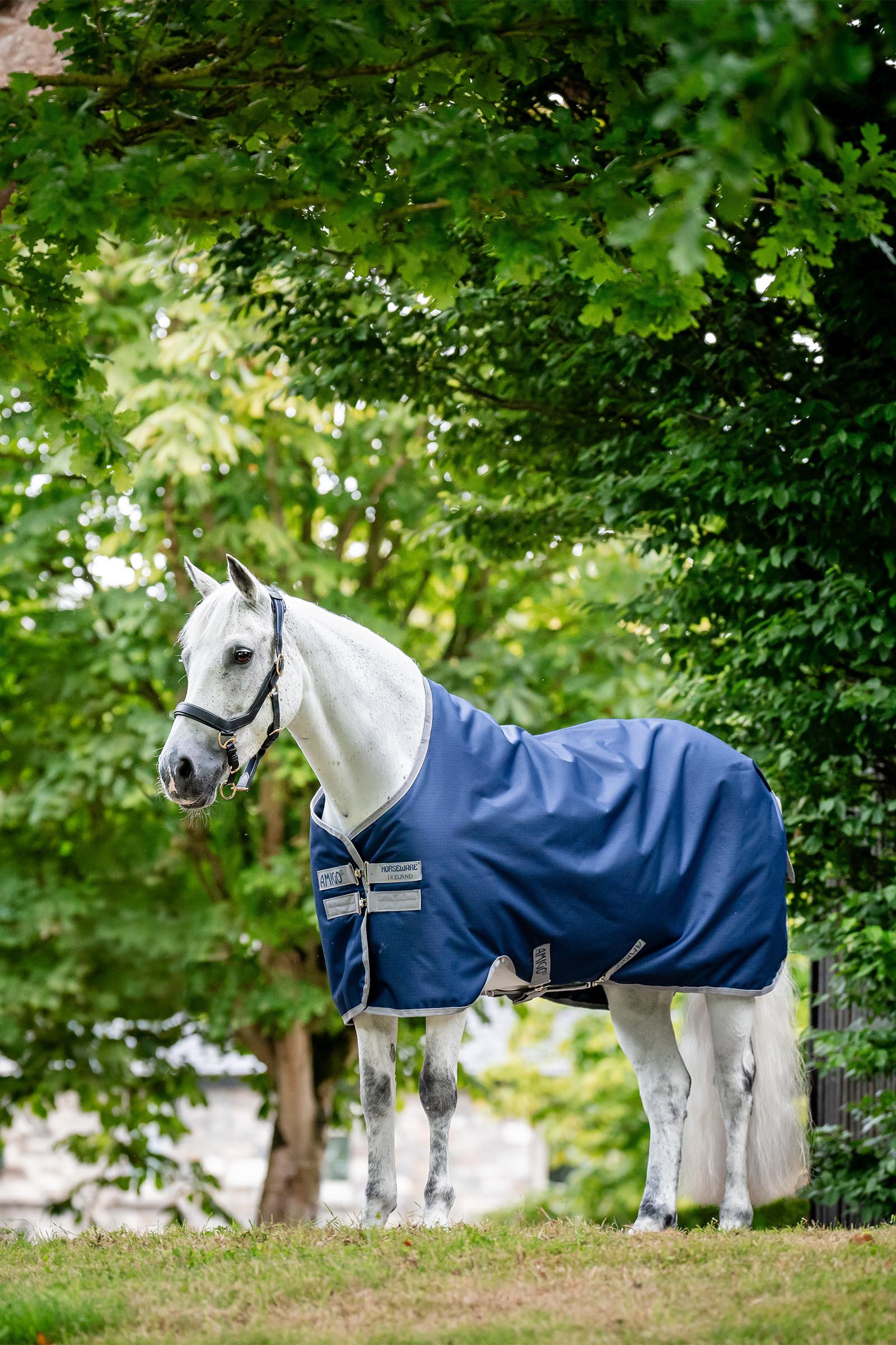 Horseware Amigo Ripstop 900D manta de exterior con forro polar, 50 g