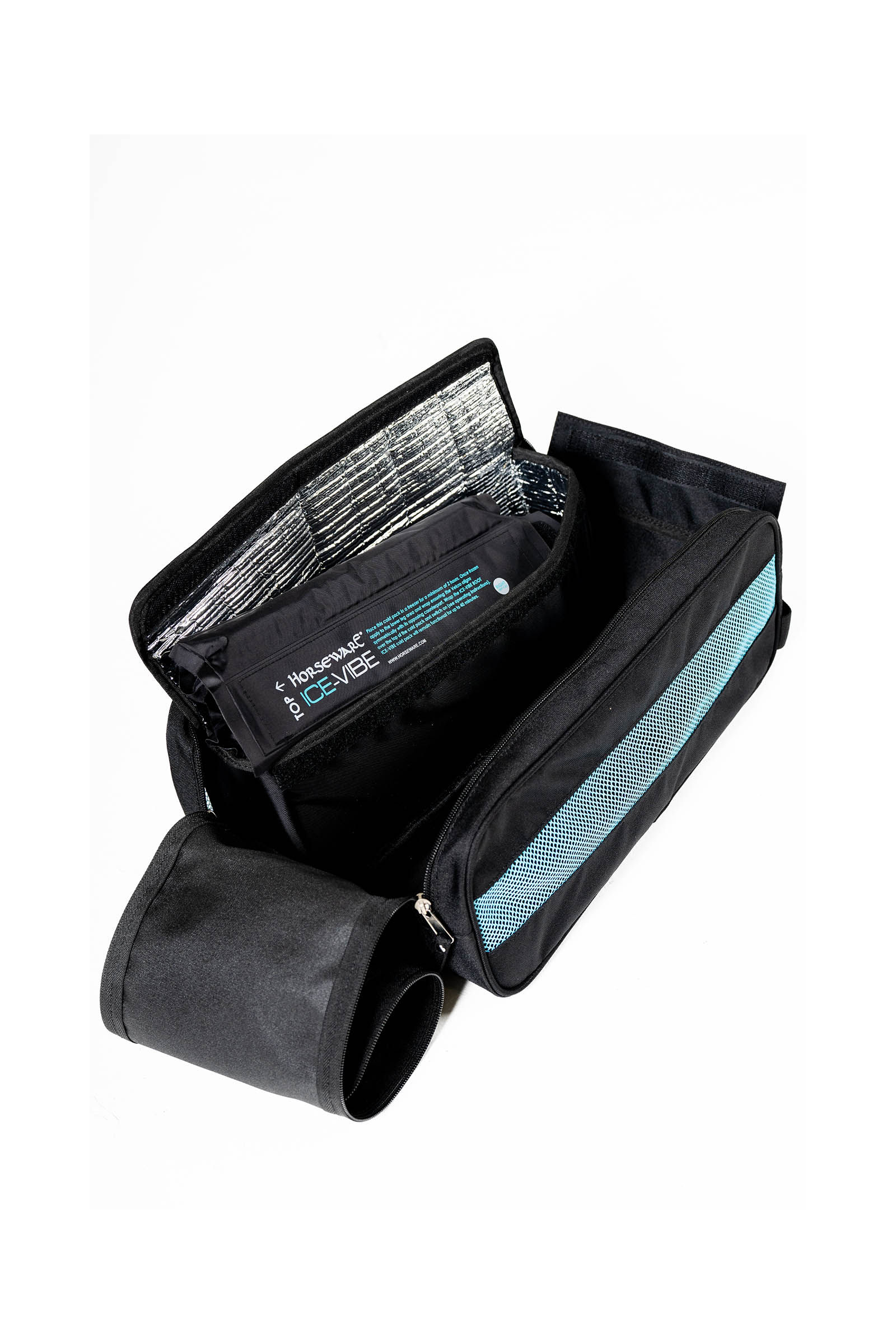 Horseware Ice-Vibe protectores refrigerantes con vibraci&oacute;n (par)