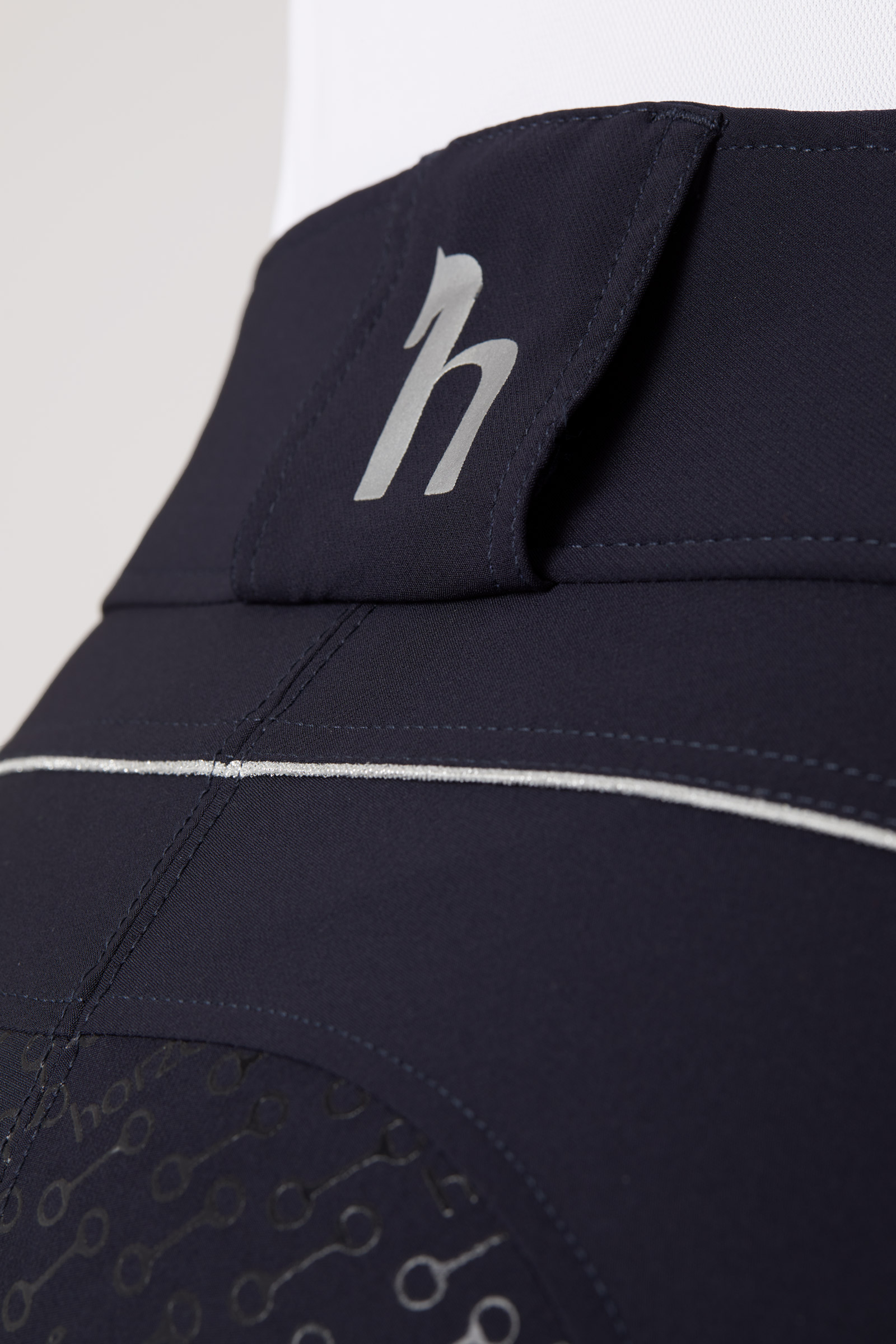 Pantalones de Montar con Cintura Alta de Asiento Completo de Silicona para Mujer Horze Aubrey