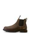 Ariat Bota de trabajo impermeable con puntera blanda Chelsea Groundbreaker