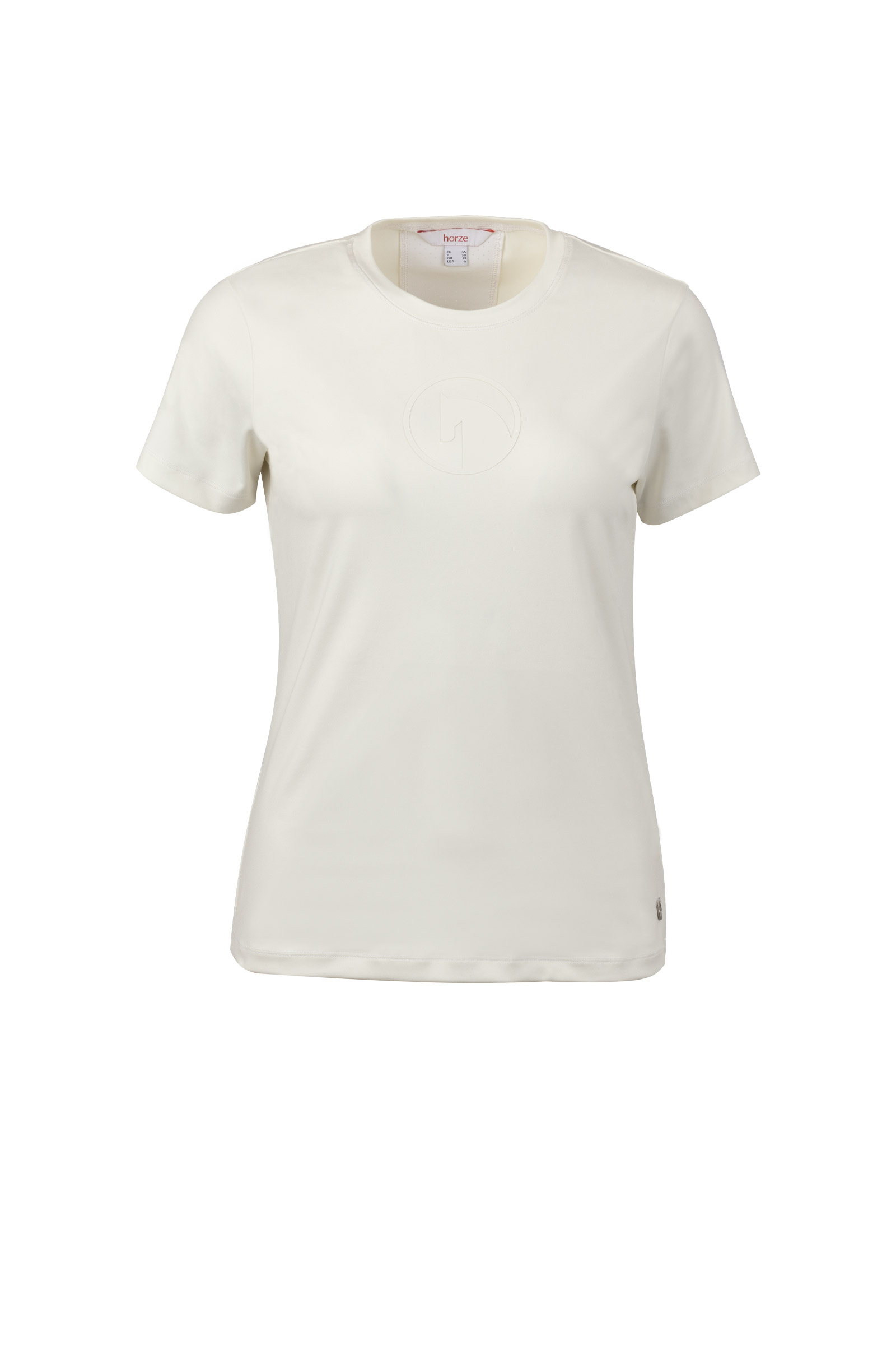 Star White Camiseta Funcional para Mujer Horze Asa