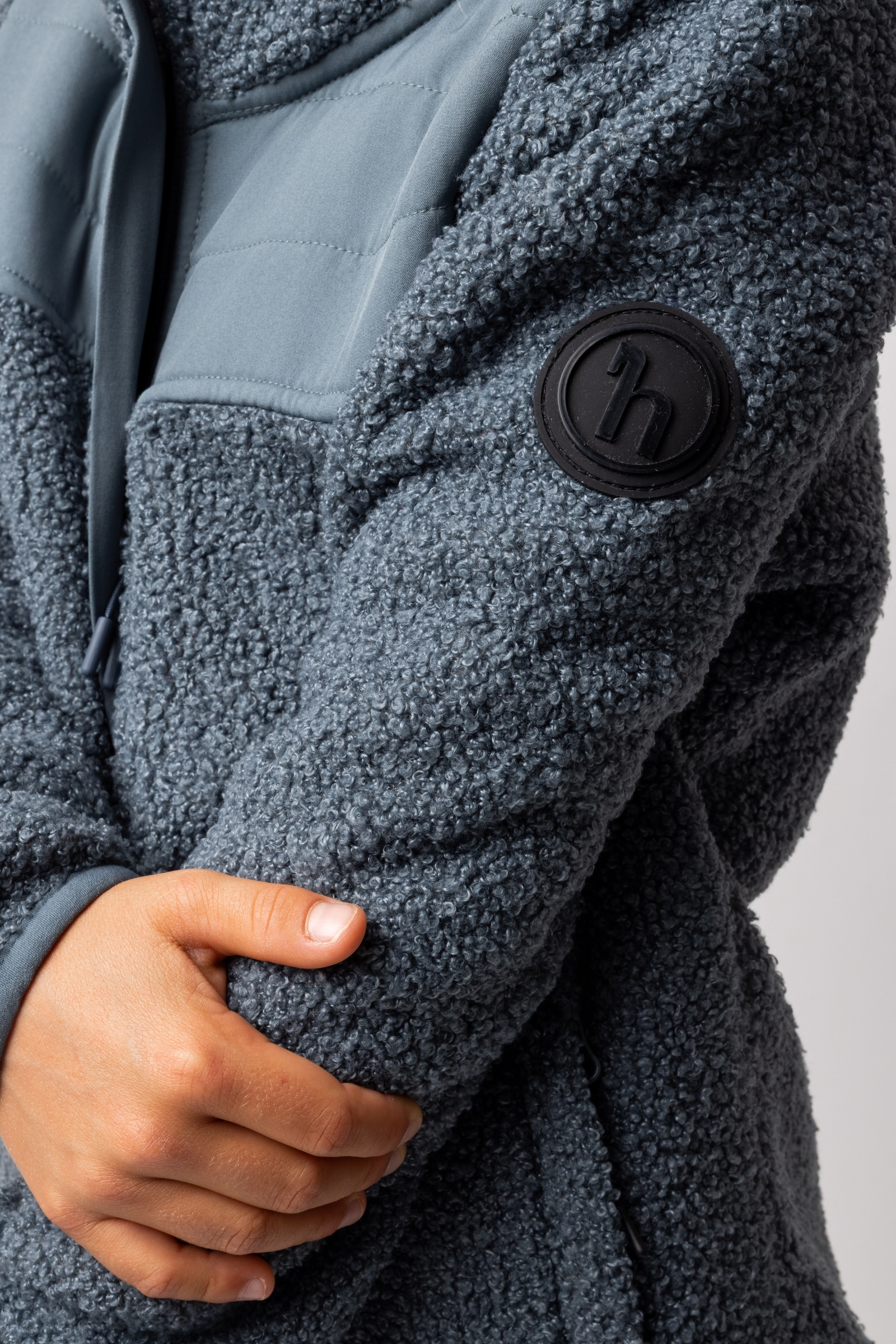 Horze Misha Chaqueta de forro polar híbrida para niños