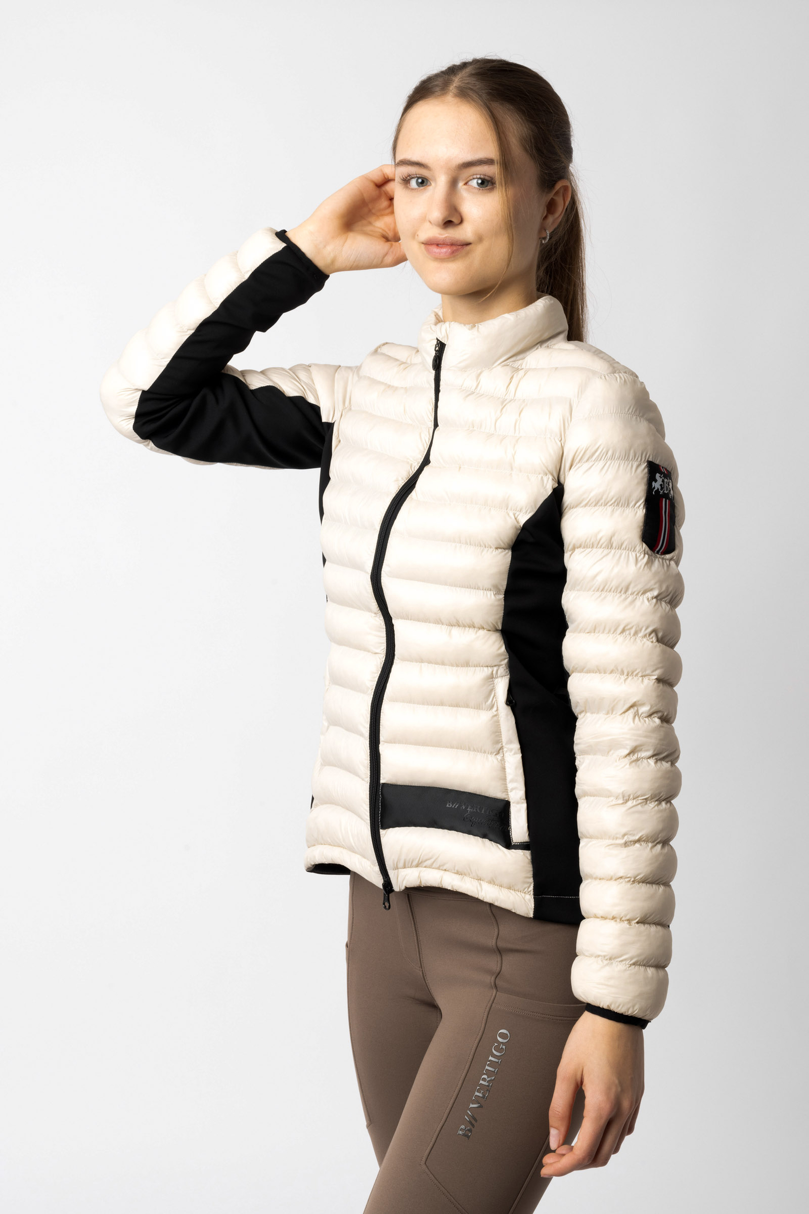 Chaqueta de Equitaci&oacute;n Acolchada Ultra Ligero para Mujer B Vertigo Simone