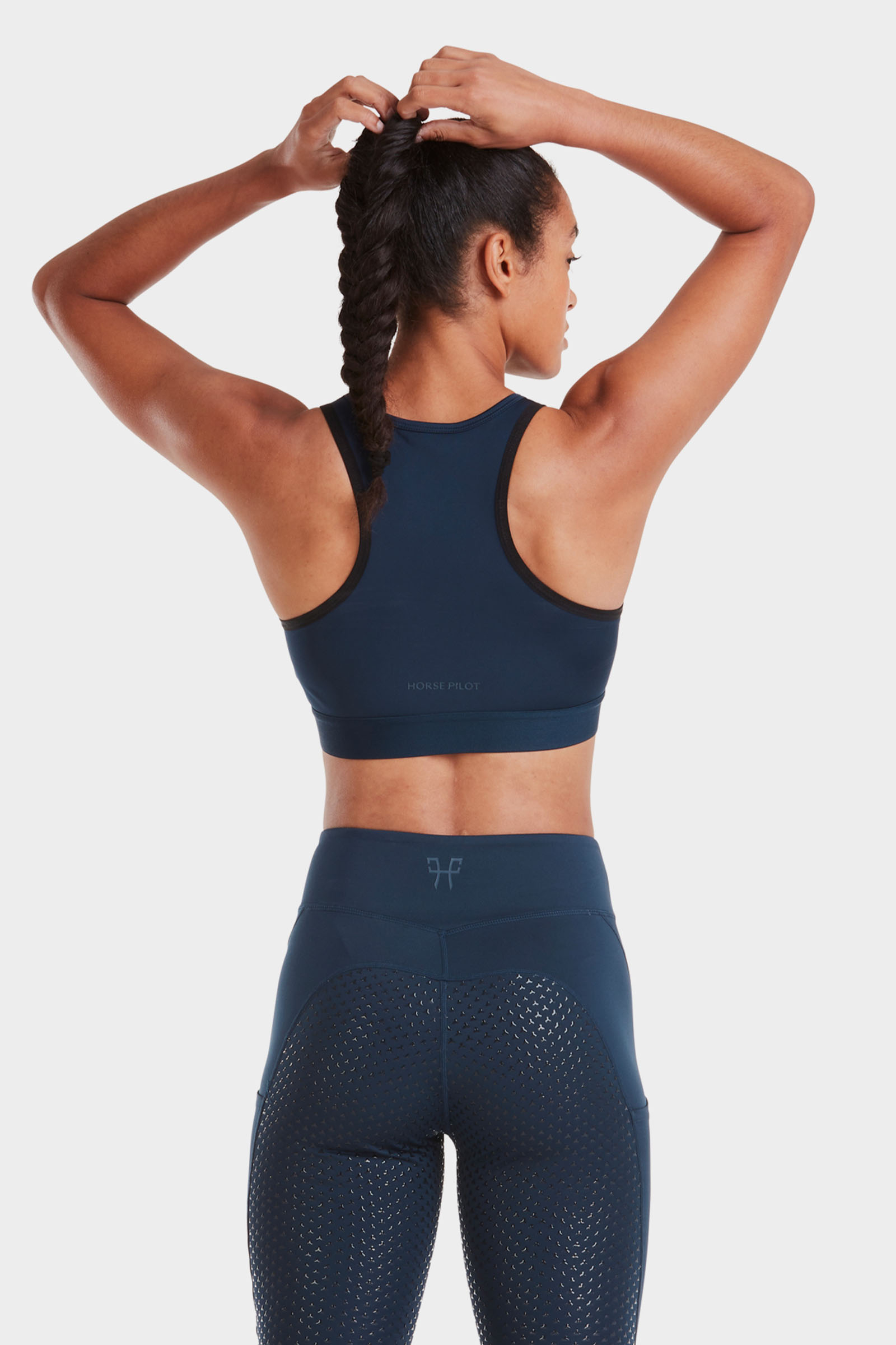 Horse Pilot sujetador deportivo para mujer