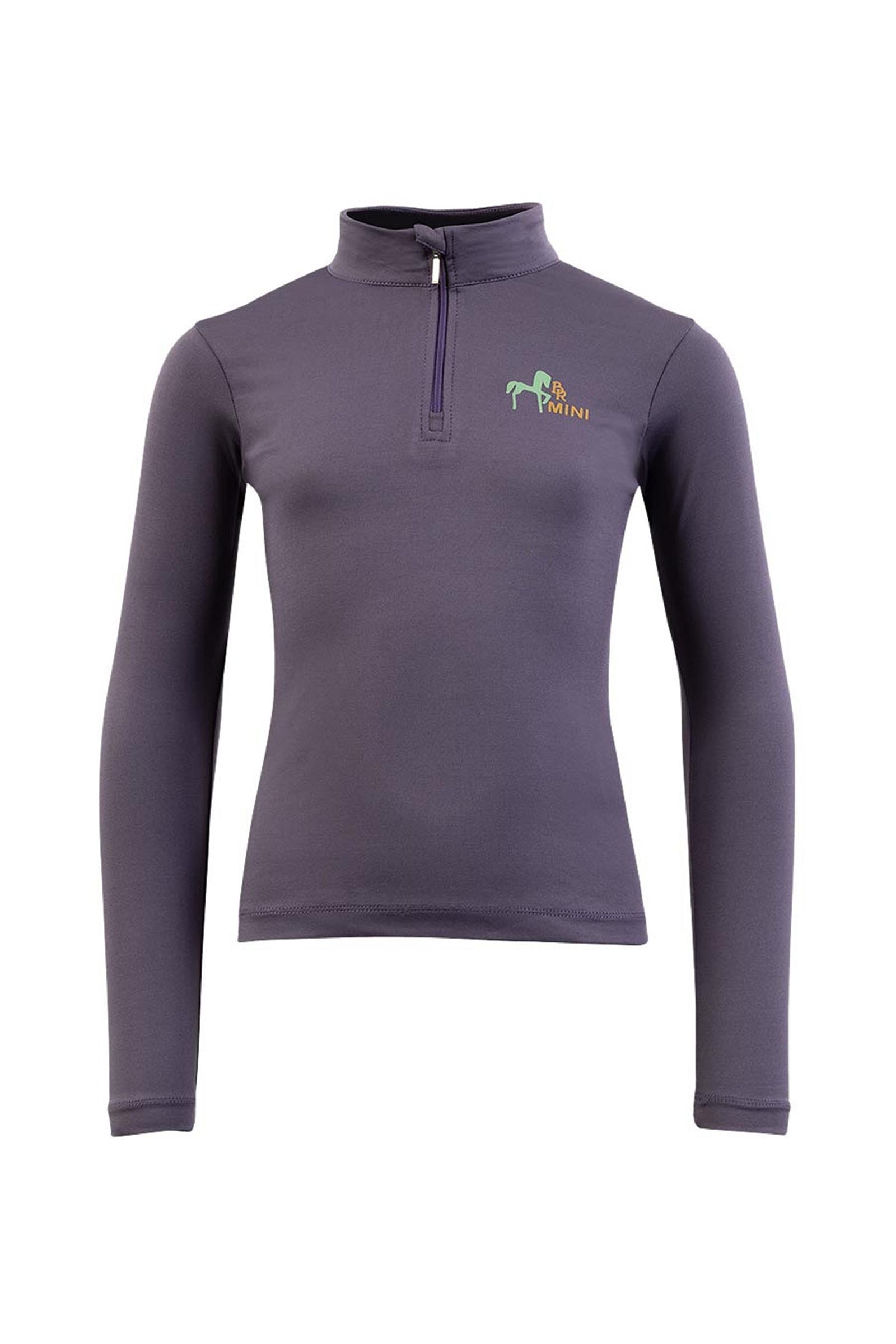 BR Mini Kids camiseta de manga larga con cremallera