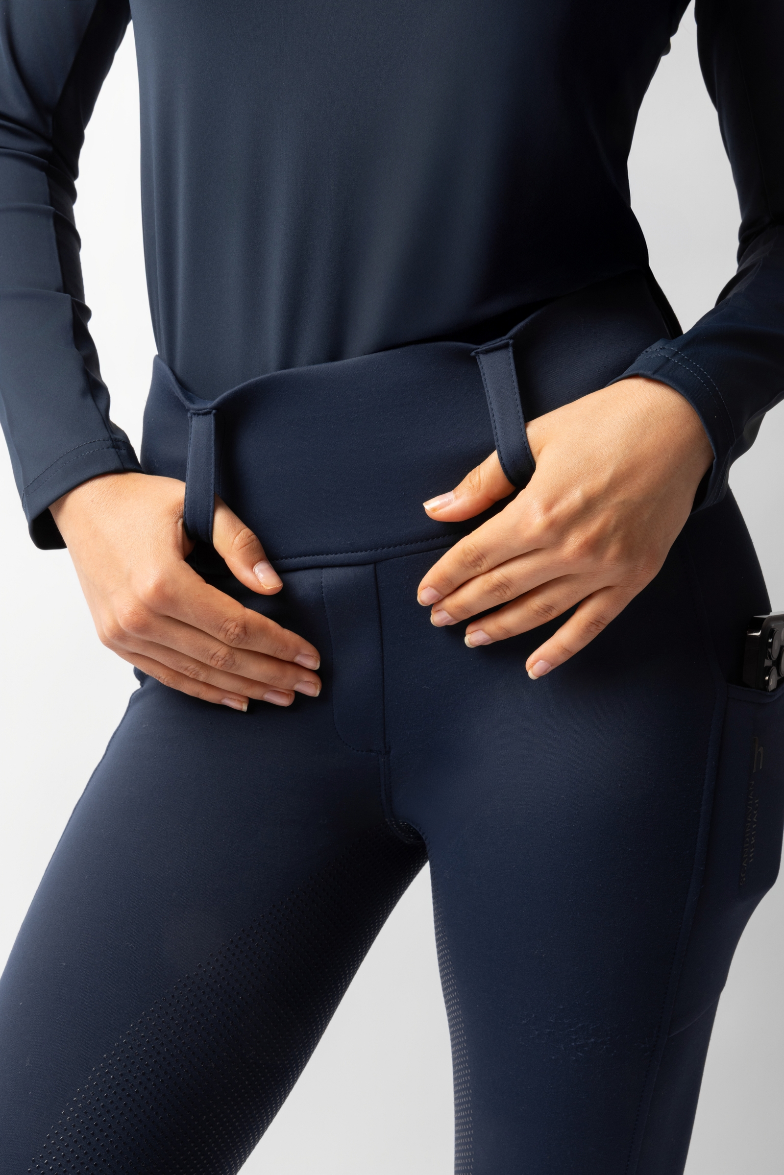 Horze Anya Termotights H&iacute;bridos con Fullgrip