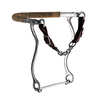Hackamore Sprenger con cadenilla y Brazos de acero inoxidable, 31cm