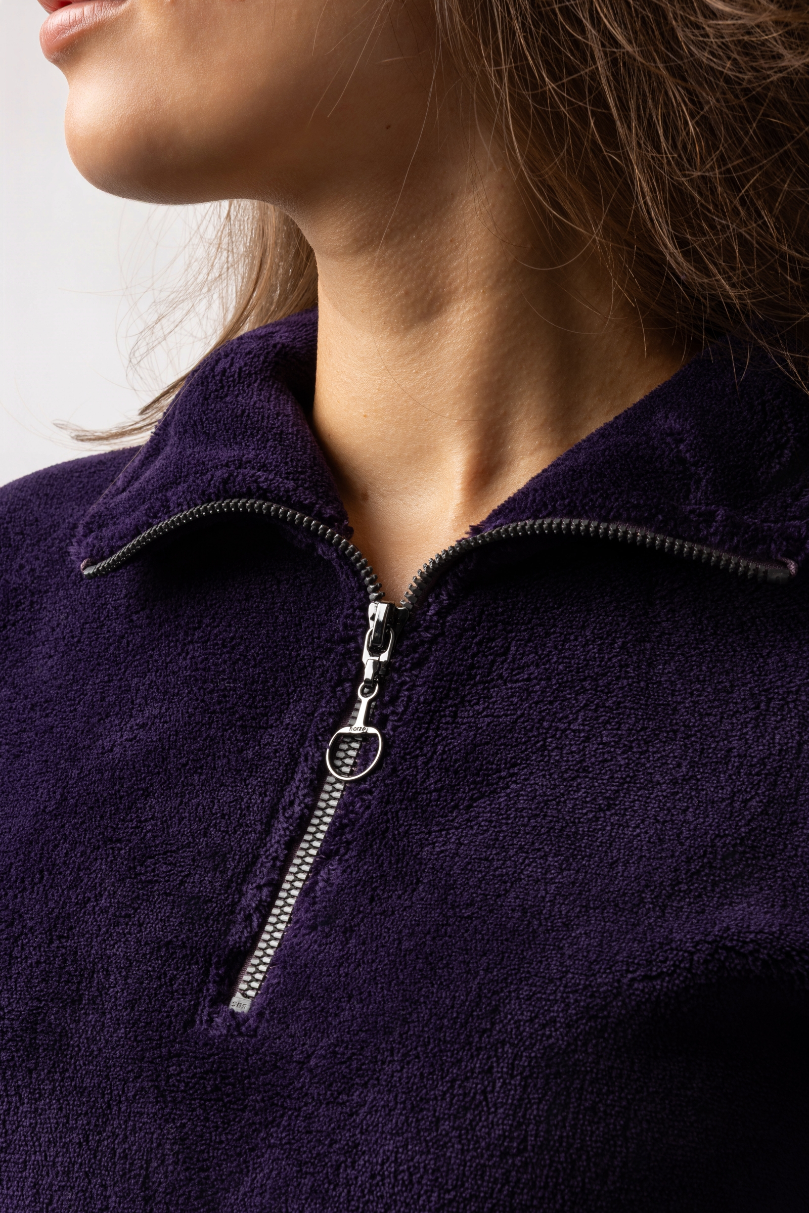 Horze Frieda Sudadera de forro polar anorak para mujeres