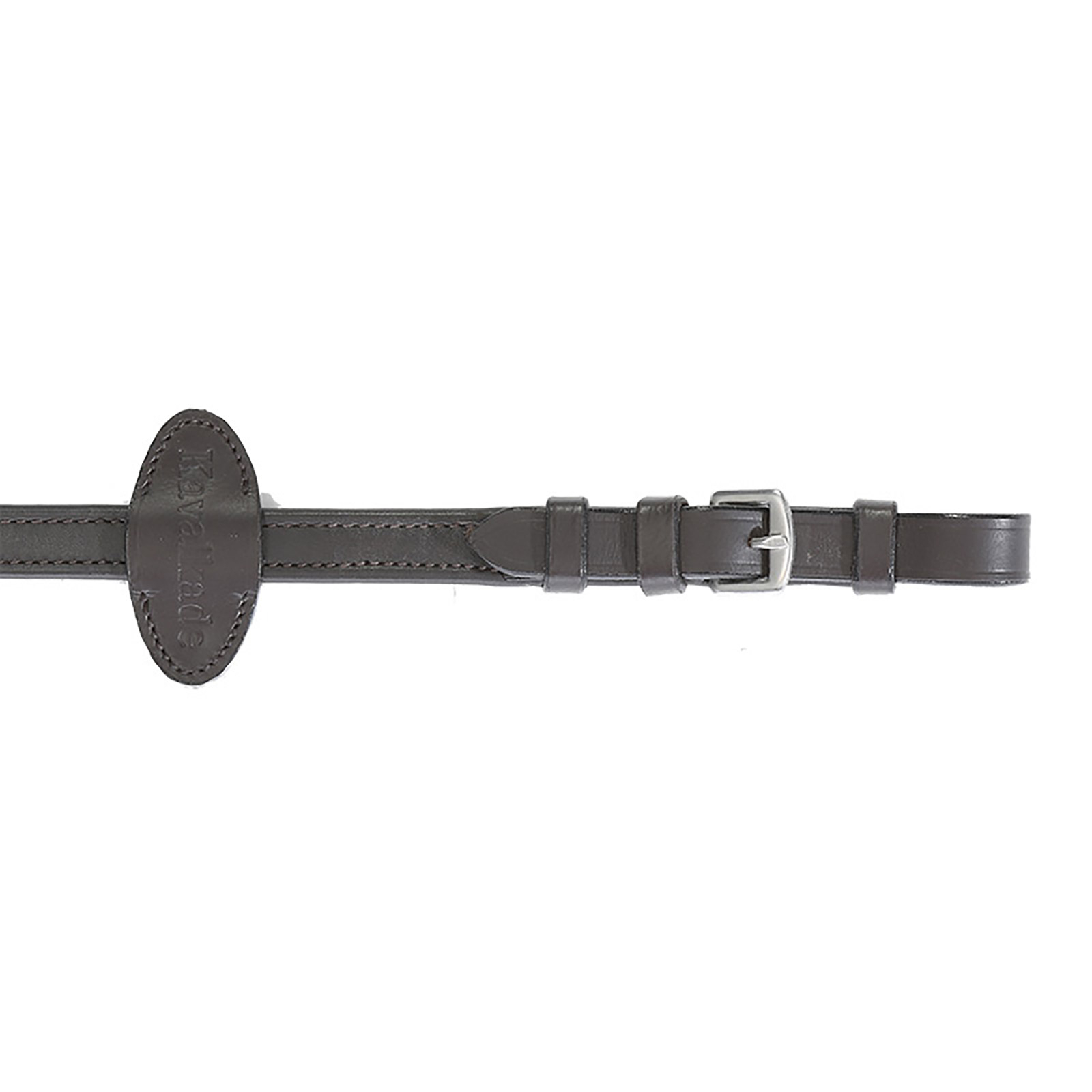 Brown Riendas de cuero suave Kavalkade