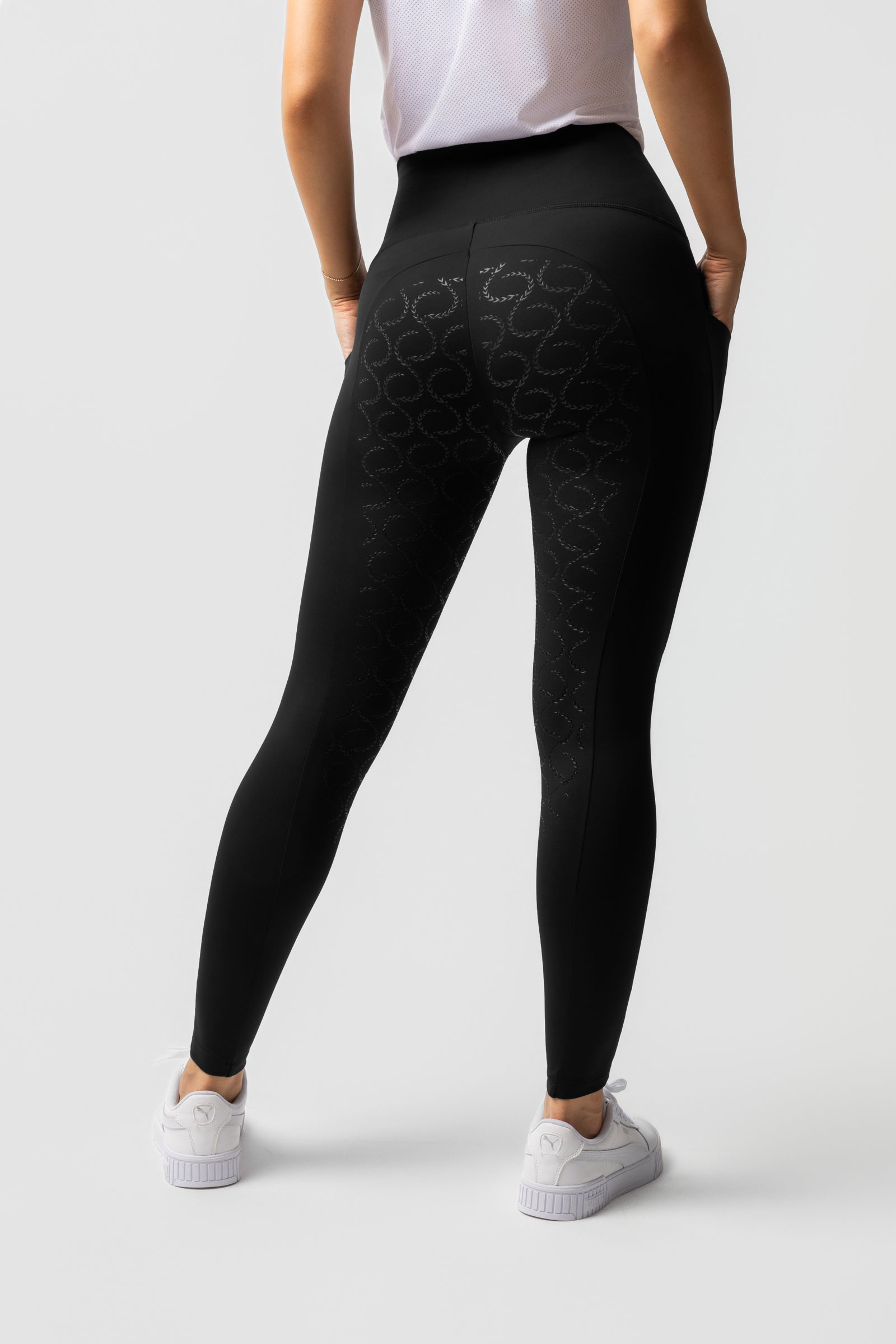 Horze Gillian Leggings t&eacute;rmicas para mujer con agarre total