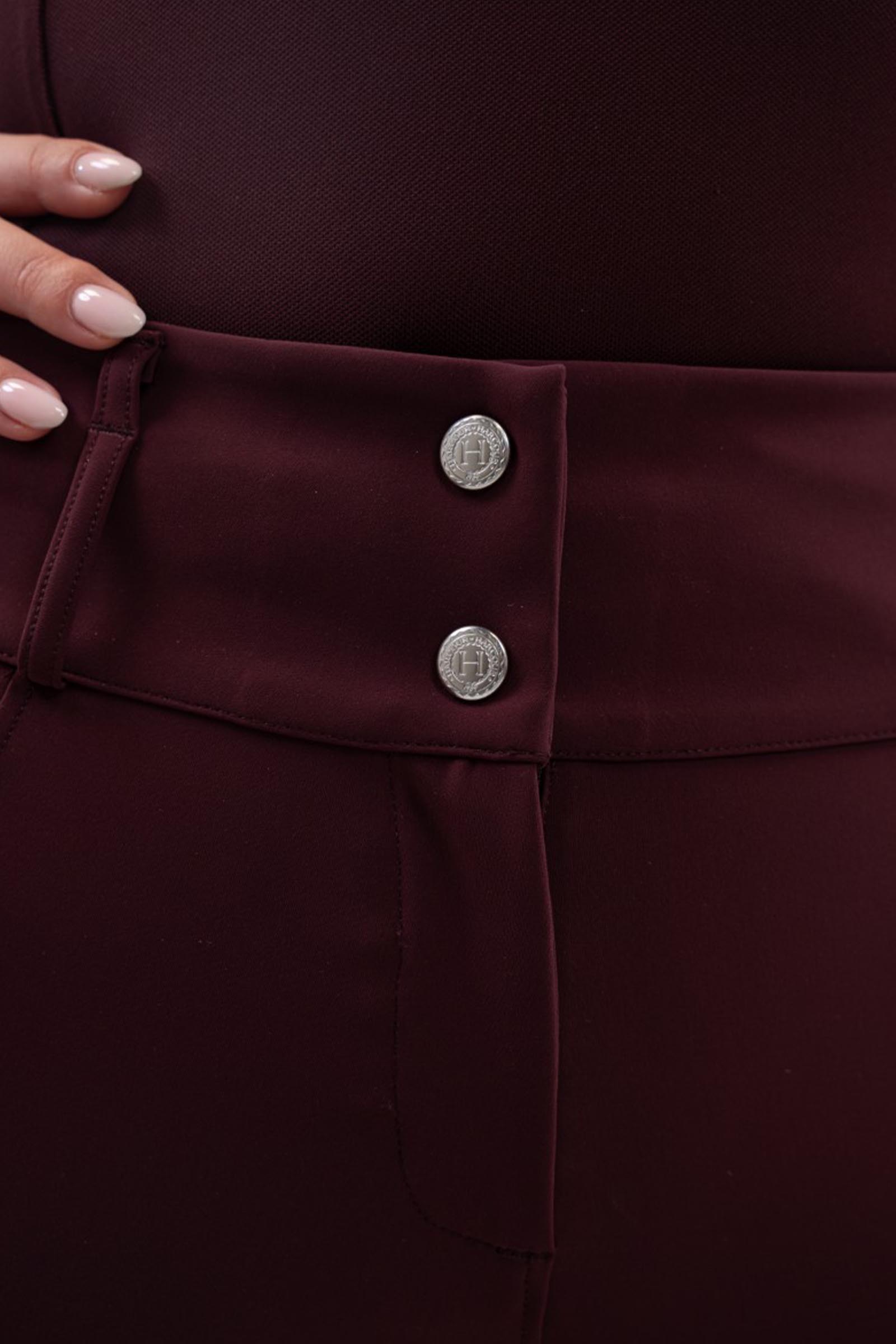 Harcour Luce pantalones de equitaci&oacute;n para mujer con grip en las rodillas