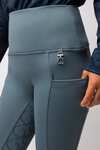 Horze Gillian Leggings de montar térmicas con grip total para niños