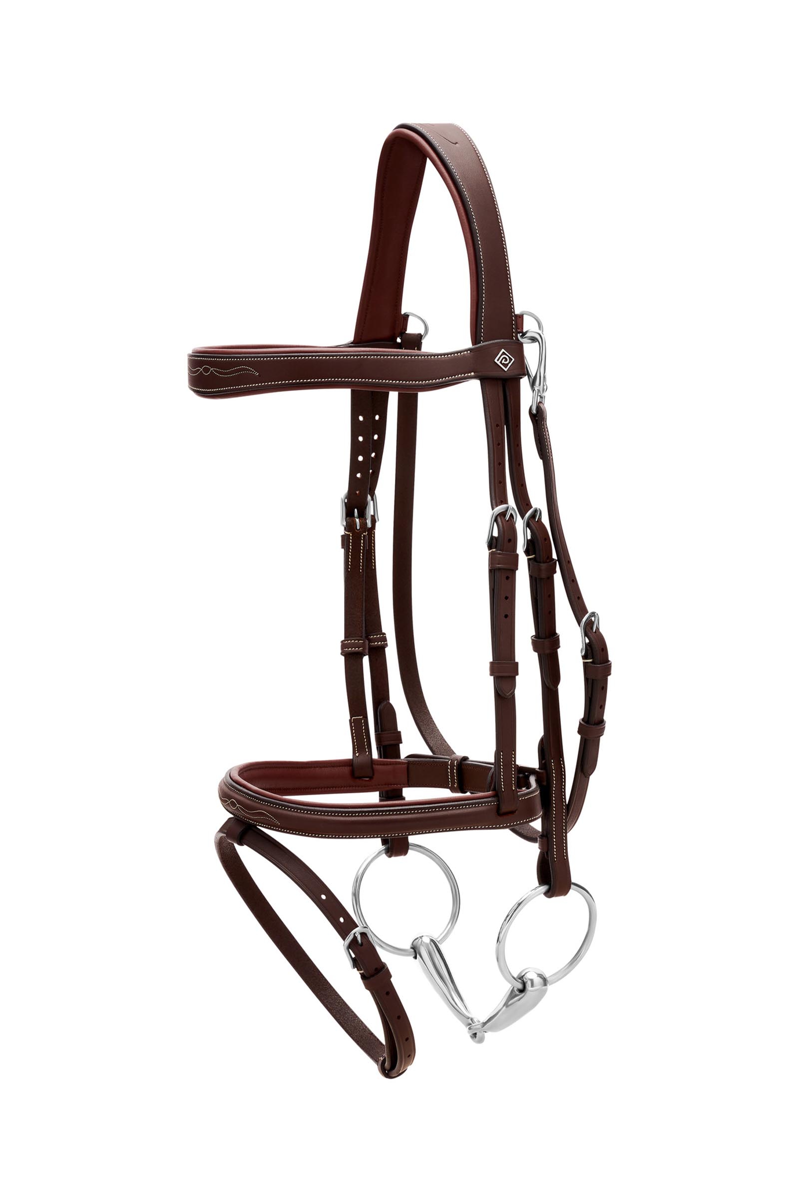 Dy'on Working cabezada con muserola combinada y mosquetones  