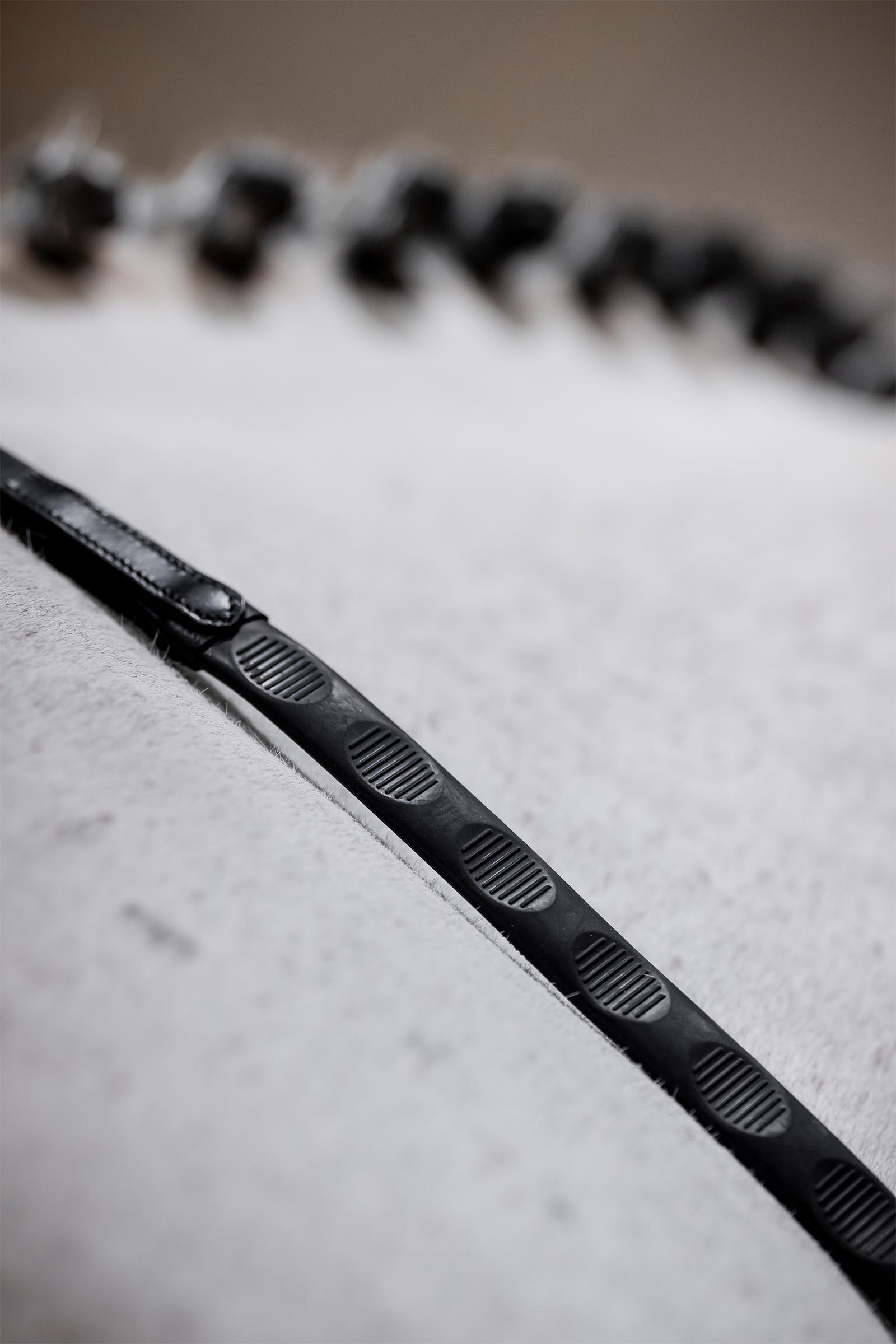 Riendas de goma Horseware con agarre para el pulgar