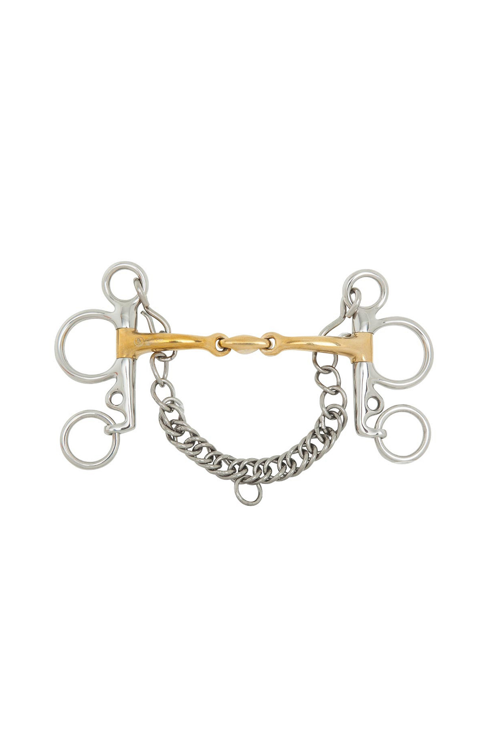 BR Soft Contact baby pelham, doble articulación, 14 mm, patas 102 mm