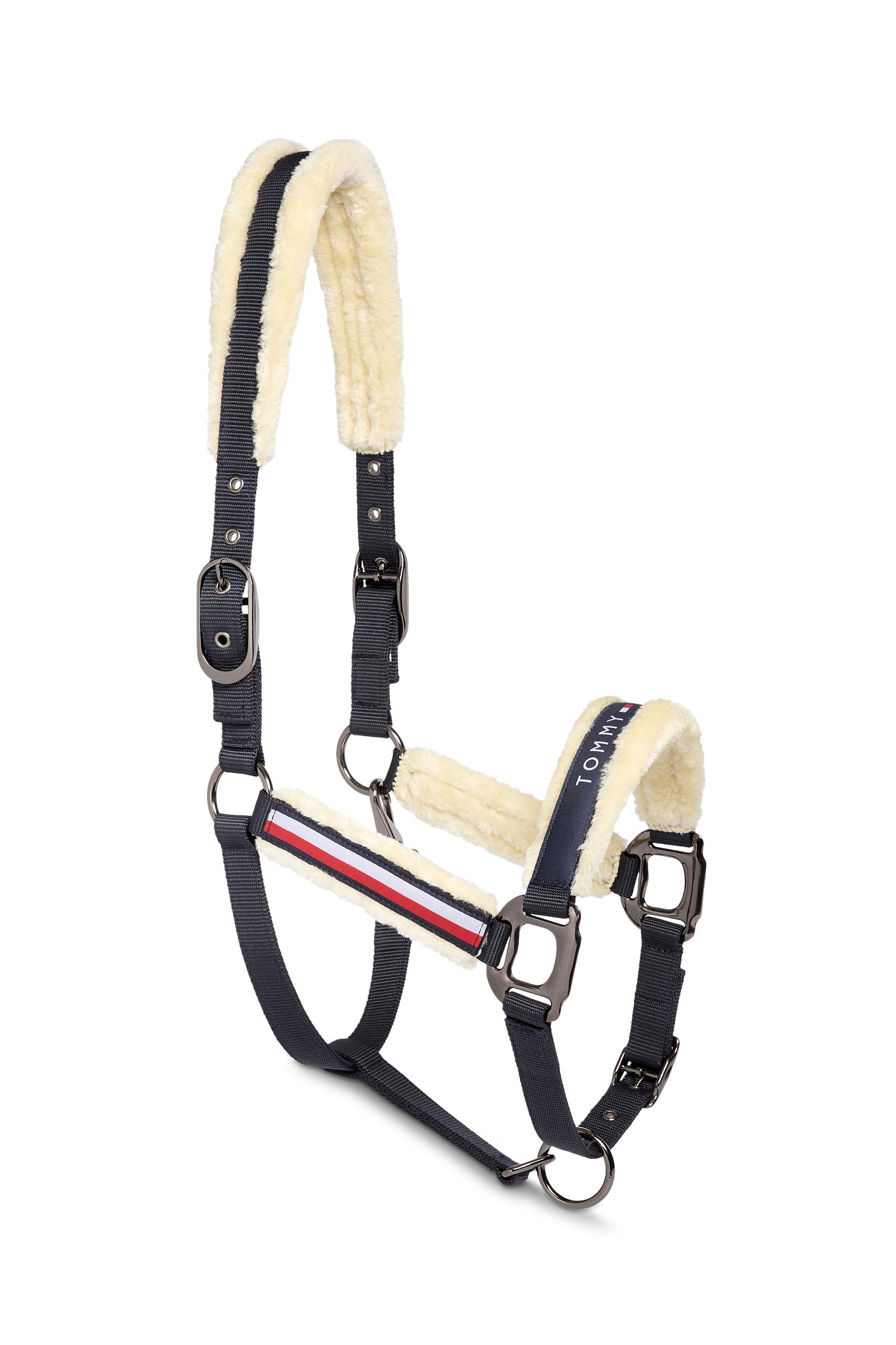 Tommy Hilfiger Equestrian Kennedy cabezada con pelo sint&eacute;tico