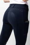 Horze Macy pantalones de montar t&eacute;rmicos con grip completo