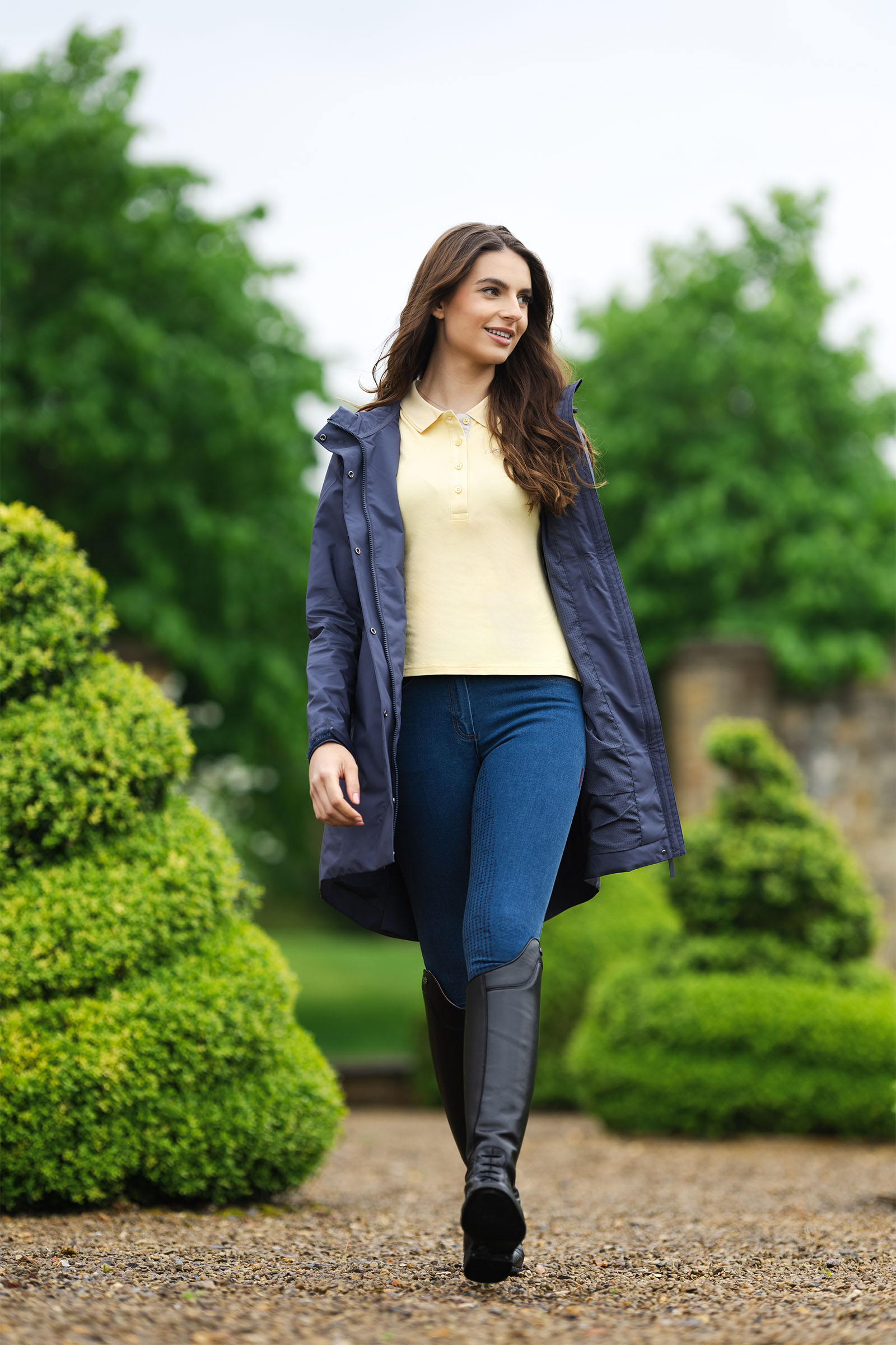 LeMieux Chaqueta Larga de Lluvia para Mujer Grace