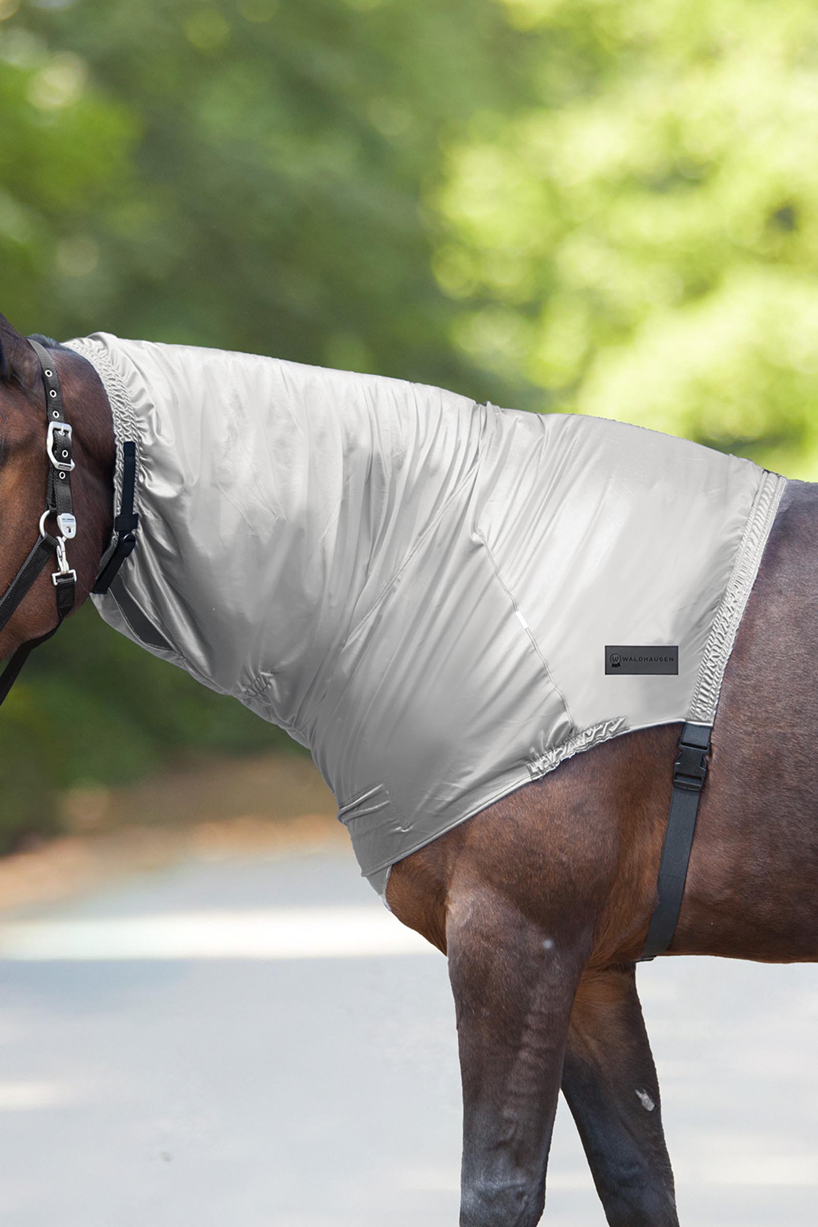 Silver Grey Waldhausen pieza de cuello para eczema