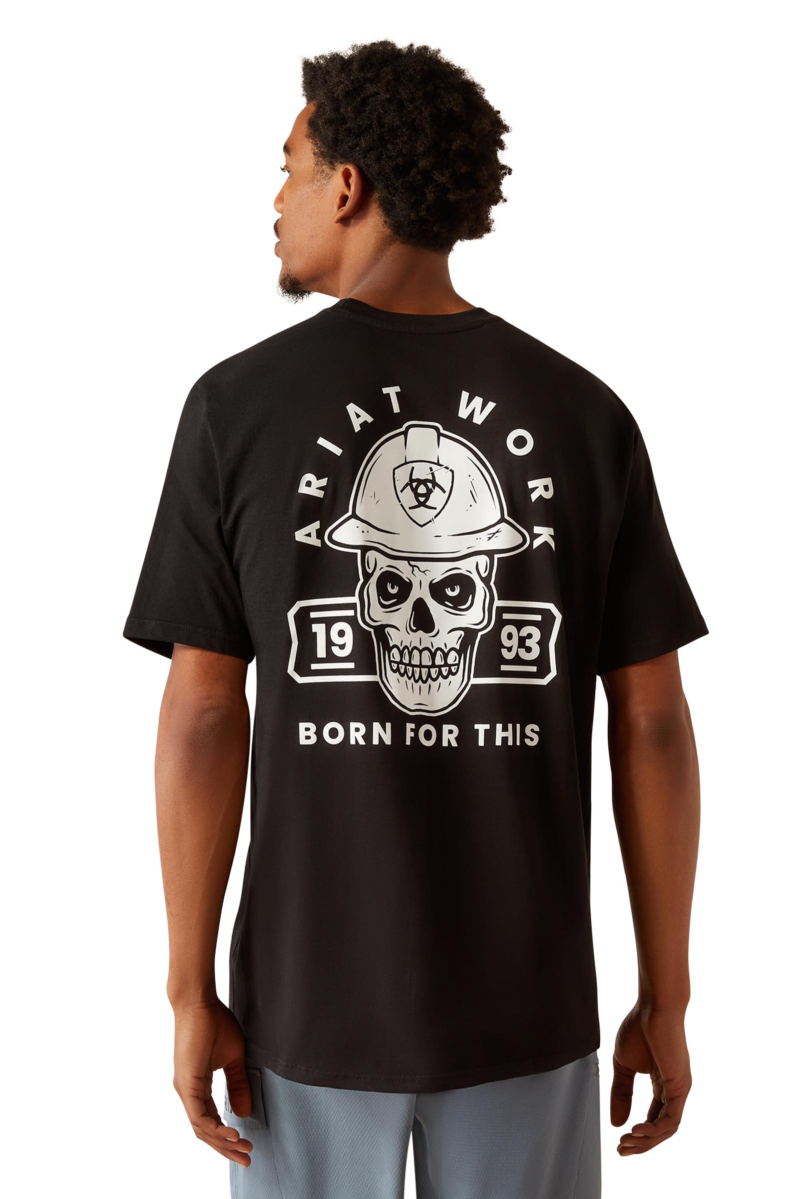 Ariat Rebar Cotton Strong Hardhead Camiseta para hombre