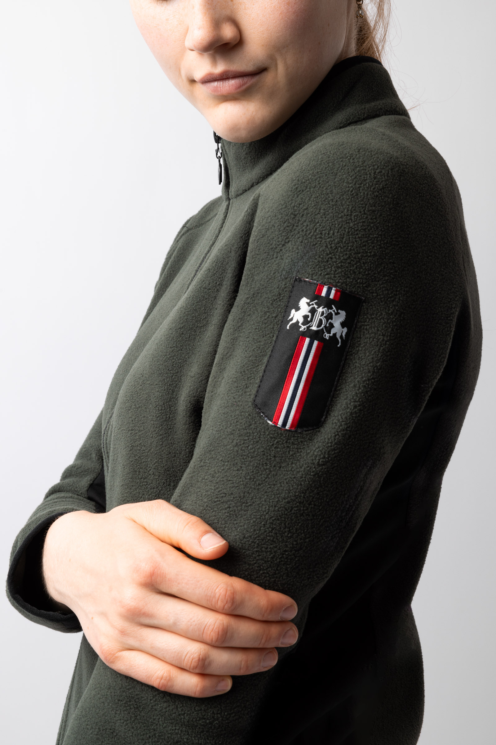 Chaqueta de Equitaci&oacute;n Polar El&aacute;stica para Mujer B Vertigo Cleo