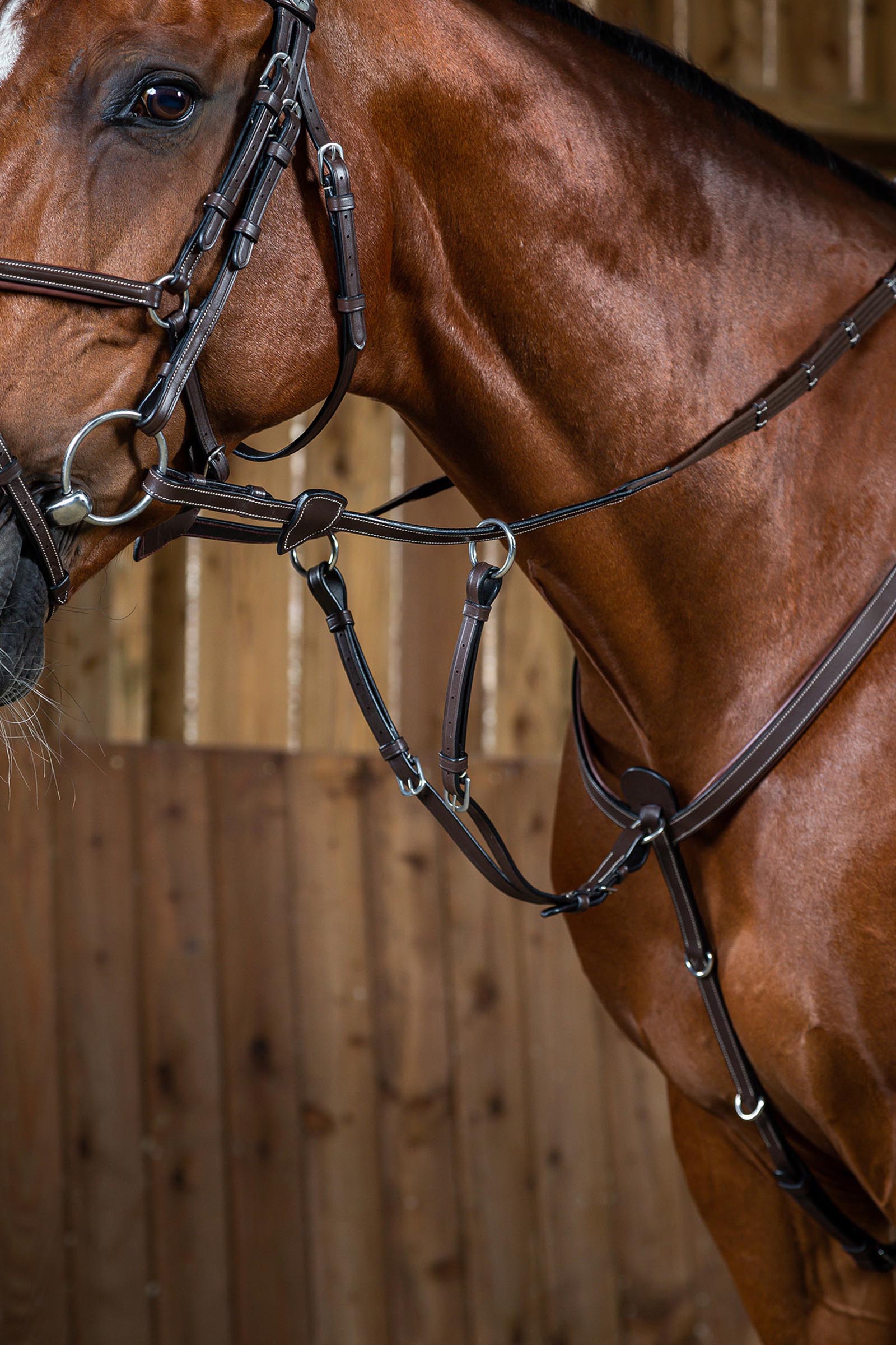 Brown Dy'on Working horquilla para martingala