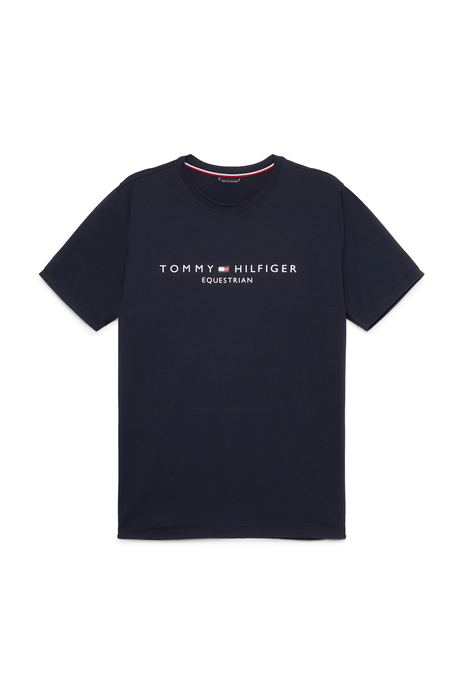 Camiseta de manga corta con estampado gr&aacute;fico Tommy Hilfiger Equestrian Williamsburg